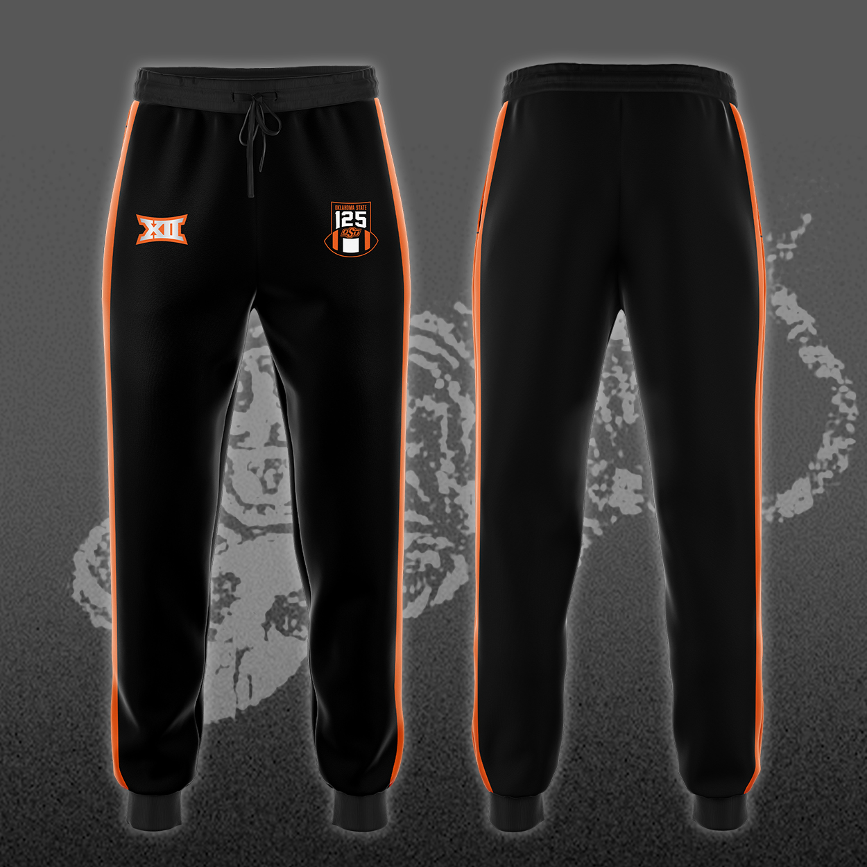 Oklahoma State Cowboys Throwback Pullover Zip Hoodie