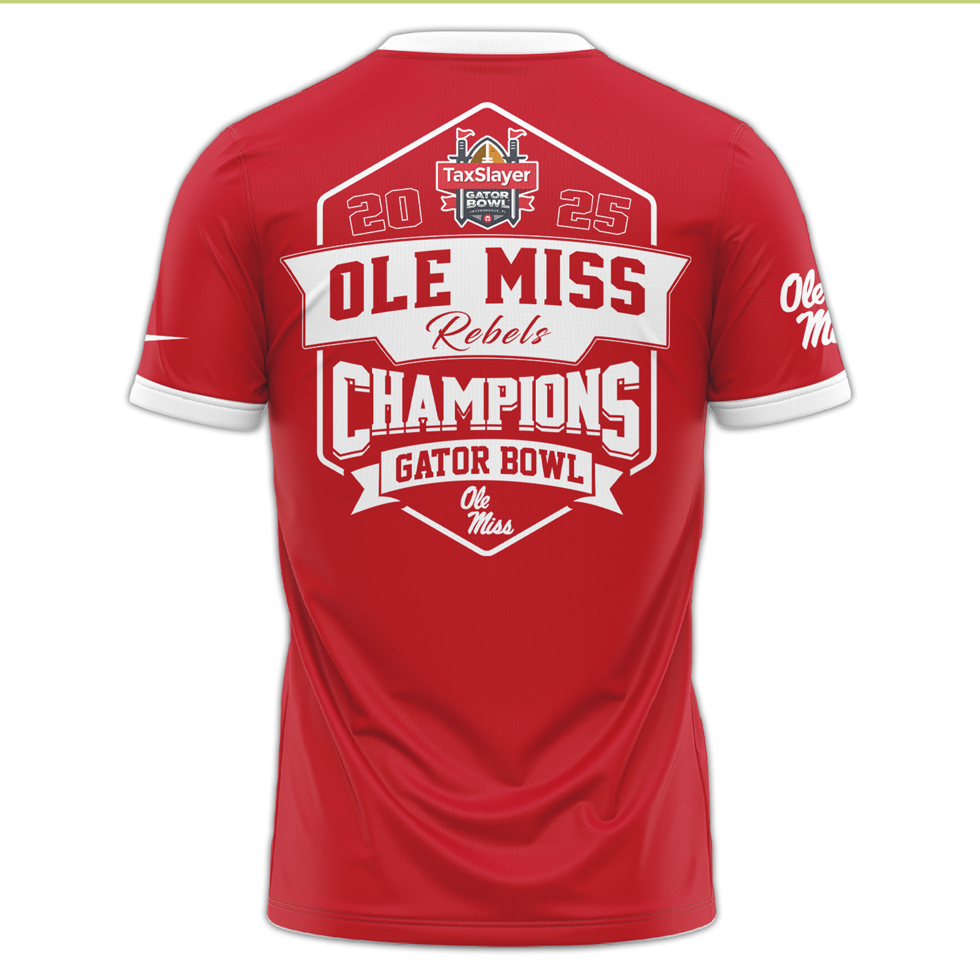 Ole Miss Football Gator Bowl Champions T-Shirt
