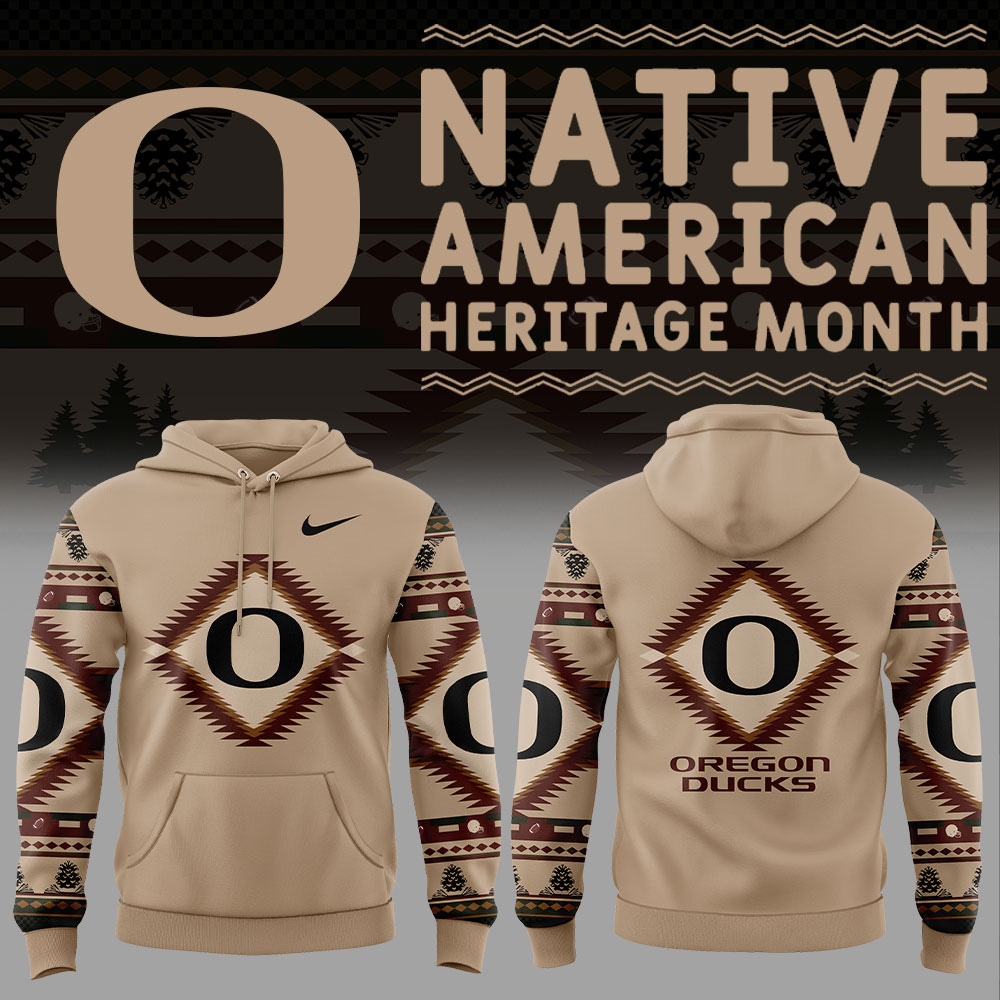 Oregon Football Native American Heritage Hoodie Set+NT21122412ID10DS11