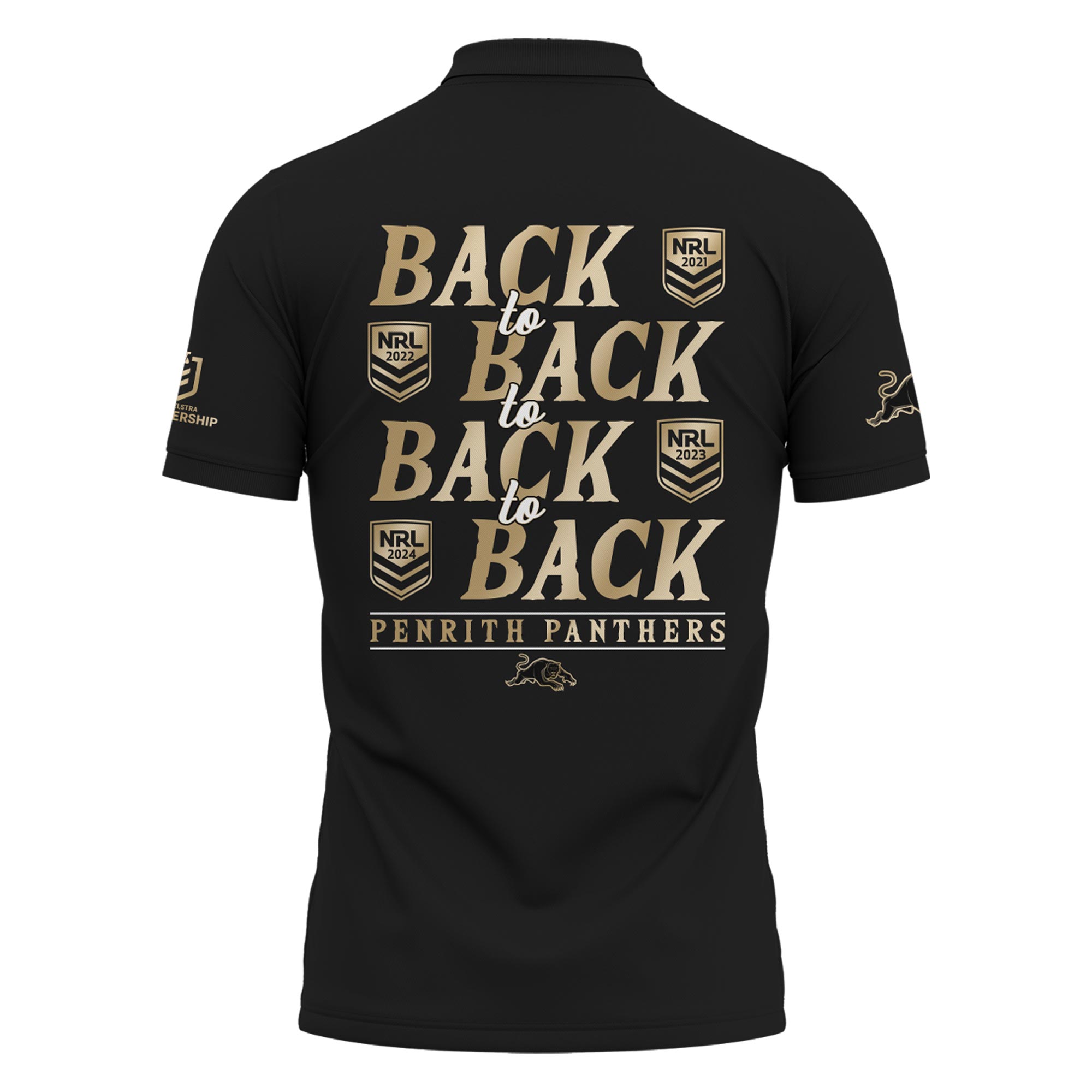 Penrith Panthers Polo Premiers Gold