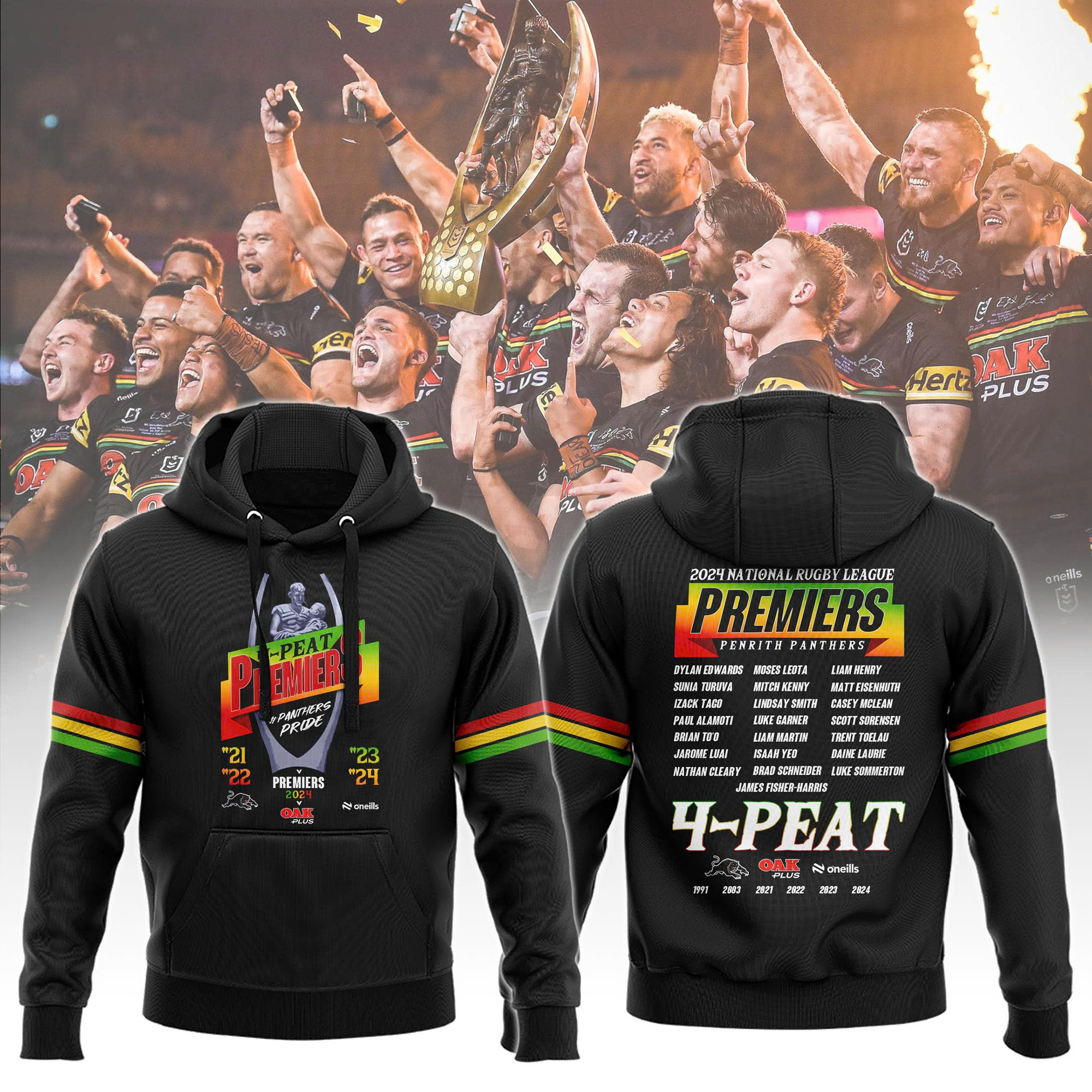 Penrith Panthers Premiers Tshirt Version 2