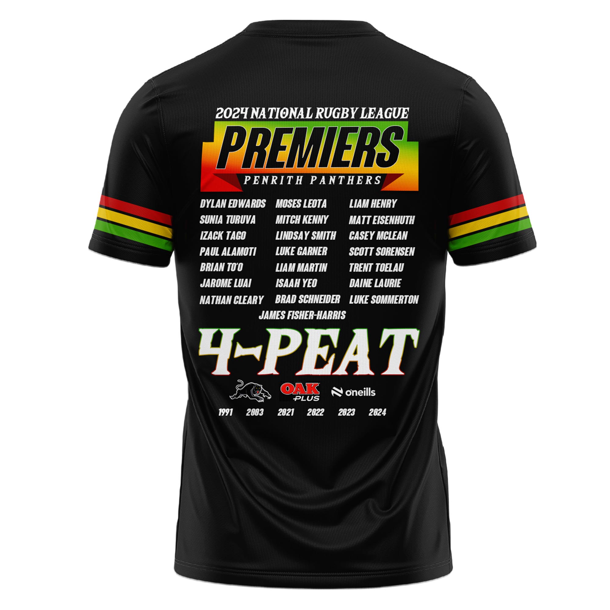 Penrith Panthers Premiers Tshirt Version 2
