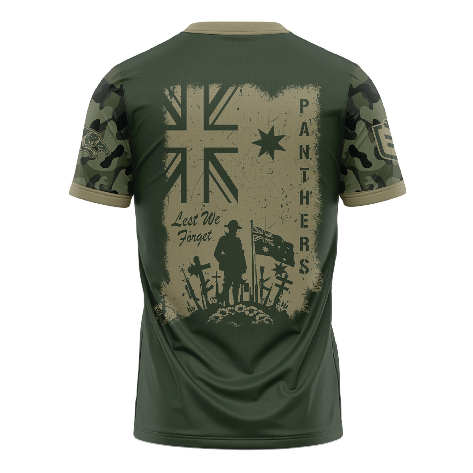 Penrith Panthers x Anzac Day Tshirt 2025