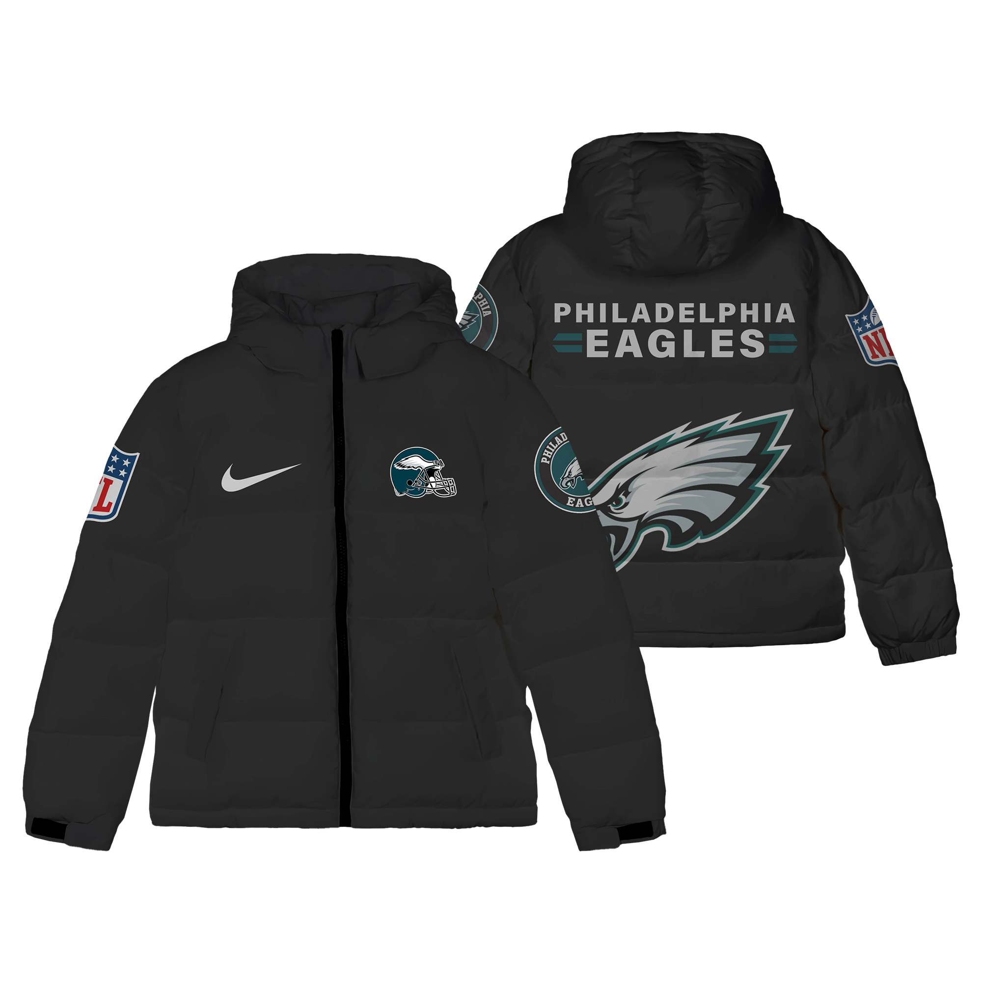 Philadelphia Eagle 3D DOWN JACKET