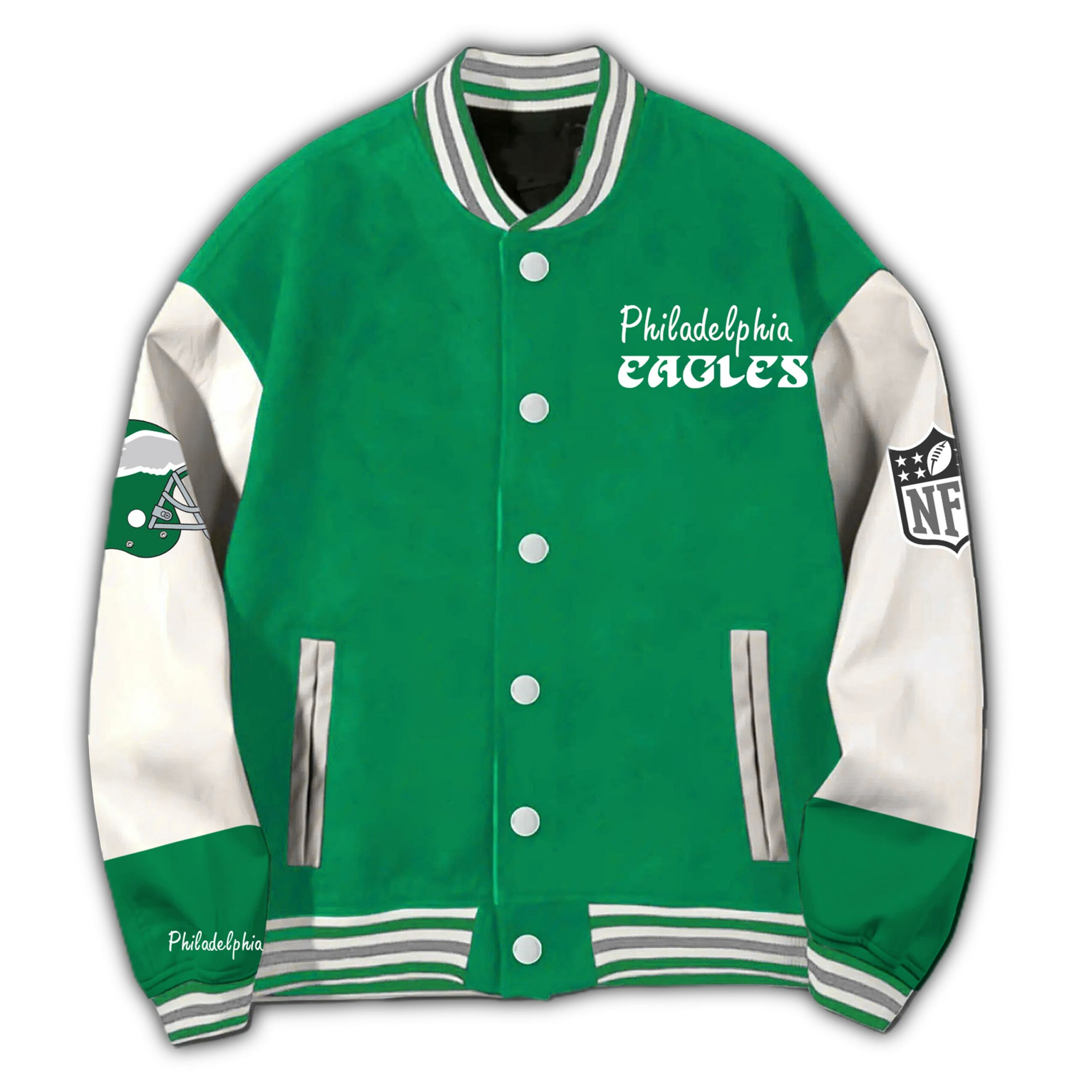 Philadelphia Eagle Baseball Jacket