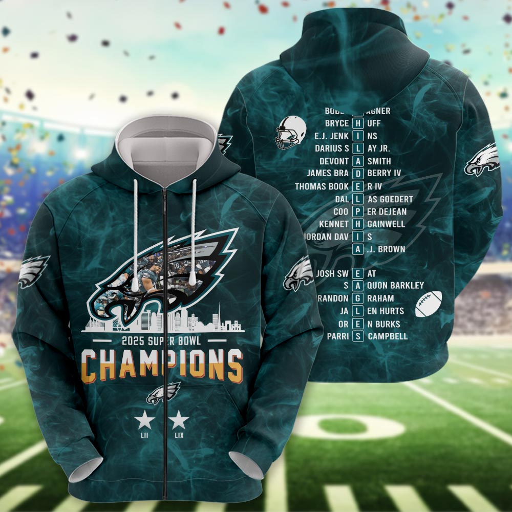 Philadelphia Eagles 2025 Super Bowl Champions