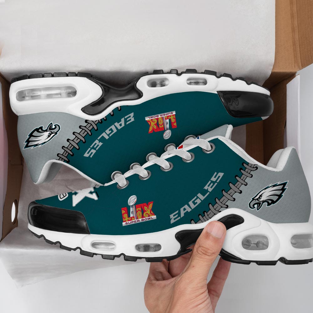 Philadelphia Eagles 2025 Super Bowl LIX Champions Air Max Plus TN Shoes