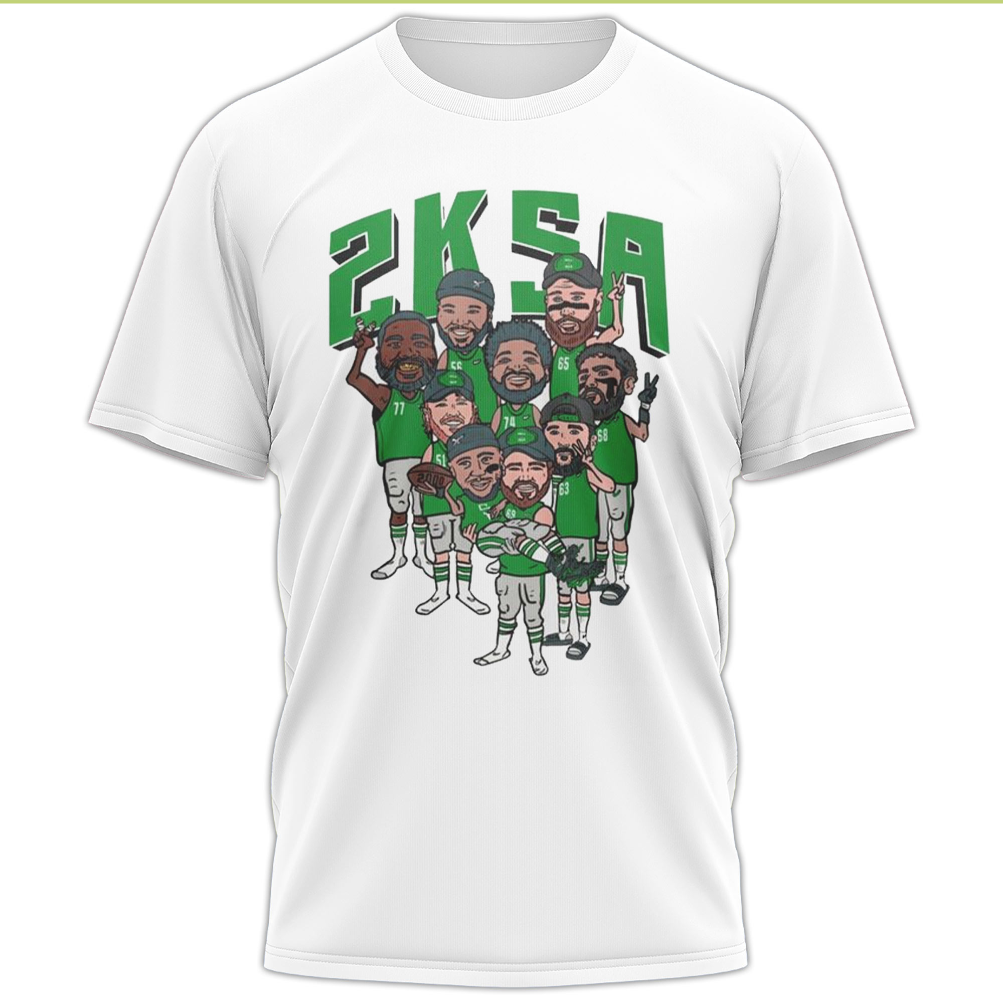 Philadelphia Eagles 2K Sa The Boys Upfront T-Shirt