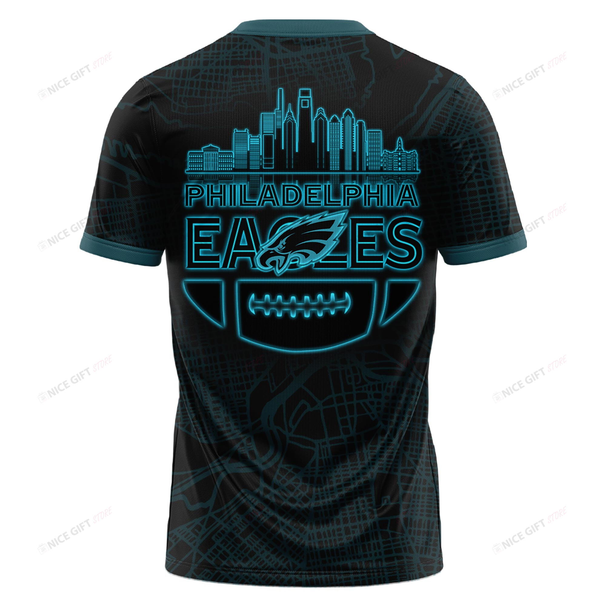 Philadelphia Eagles 3D T-shirt 3TS-D9U2