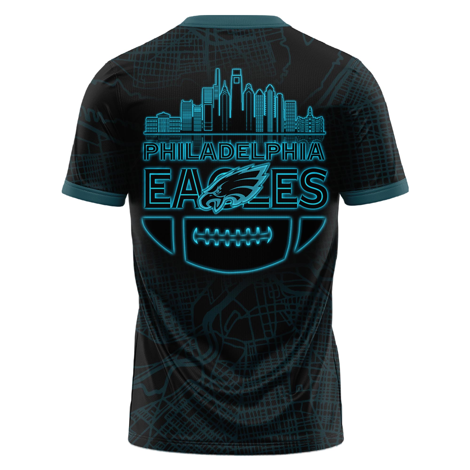 Philadelphia Eagles ALL BLACK T-Shirt