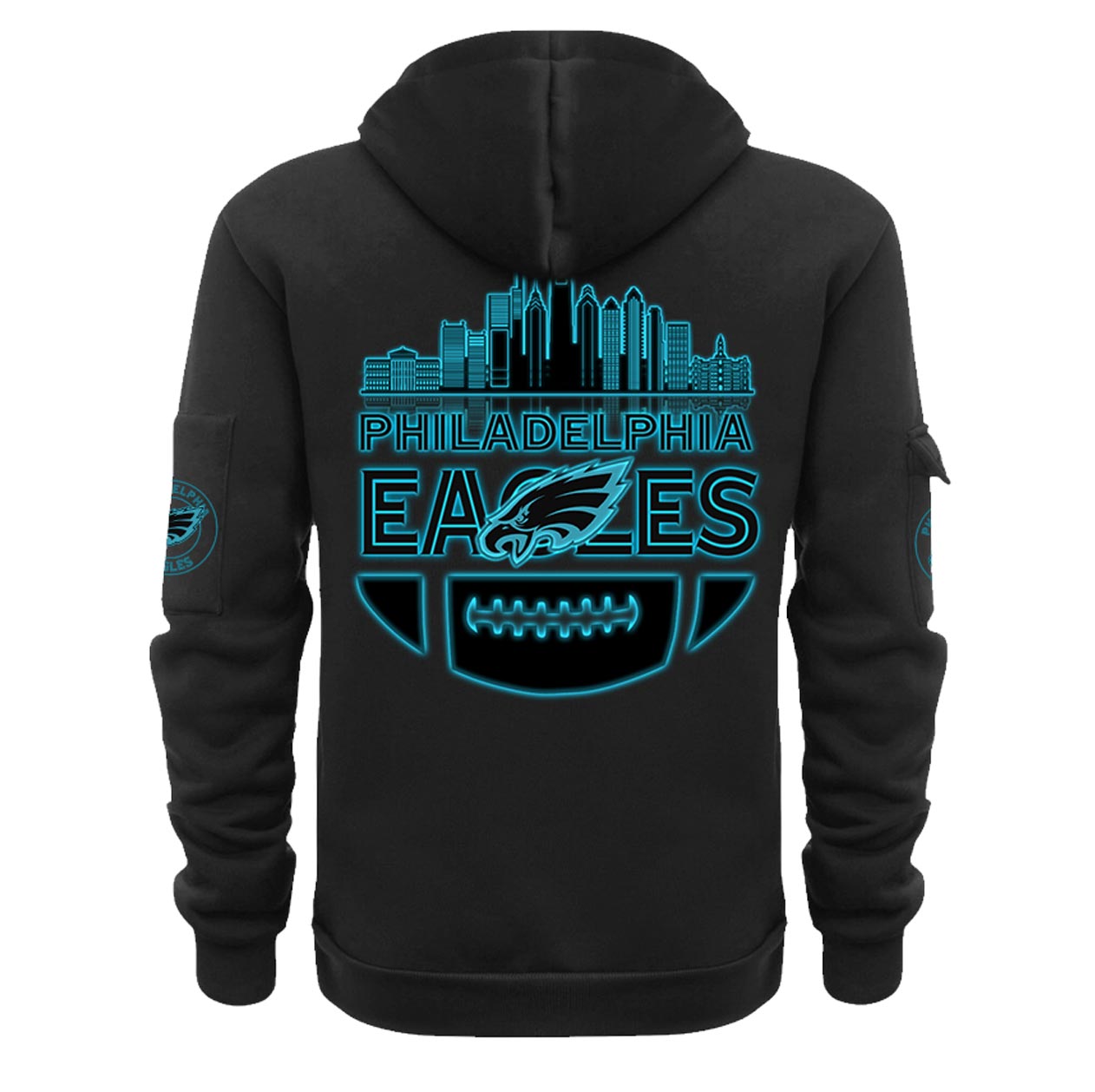 Philadelphia Eagles Black All New Hoodie 2025