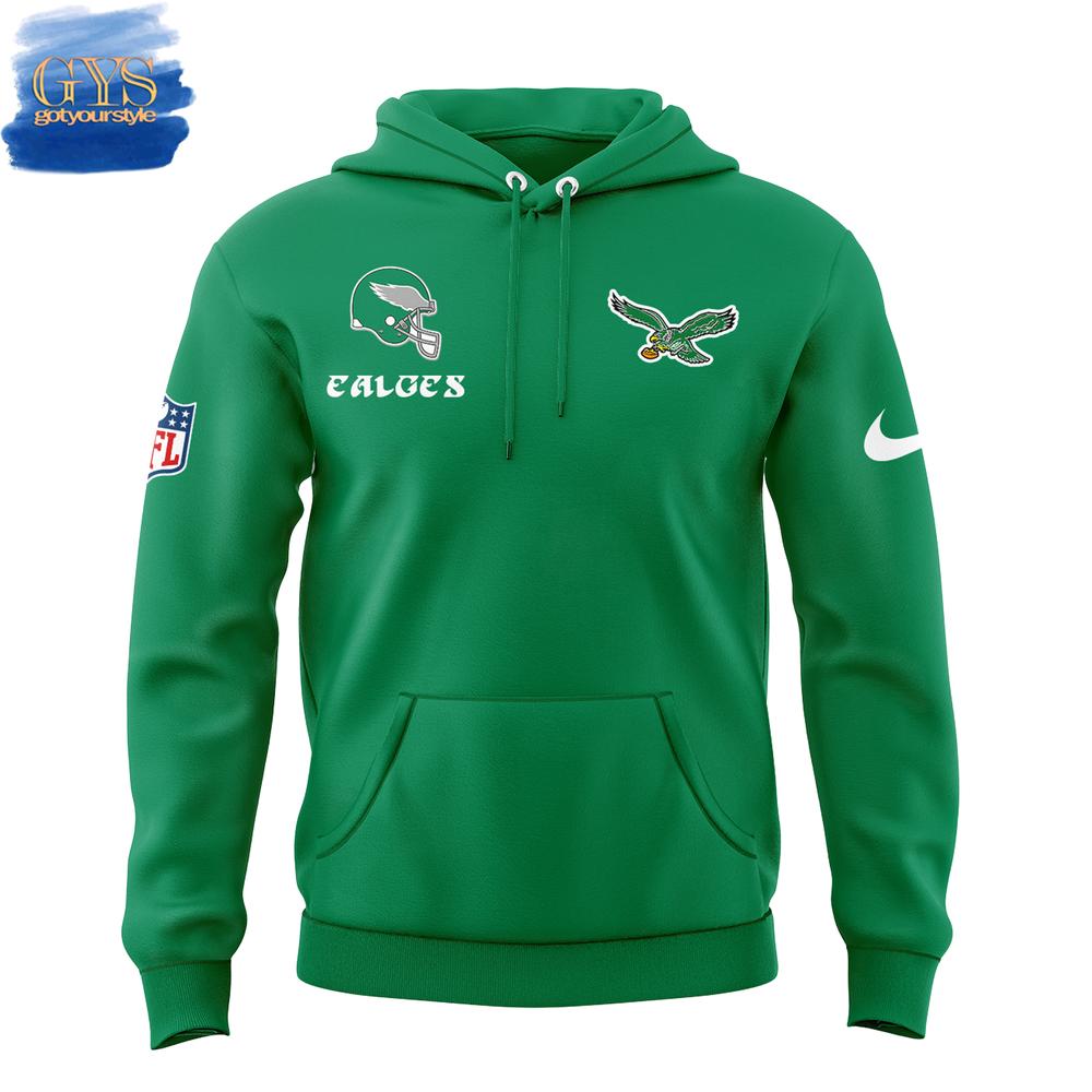 Philadelphia Eagles Bring It Back Green Hoodie