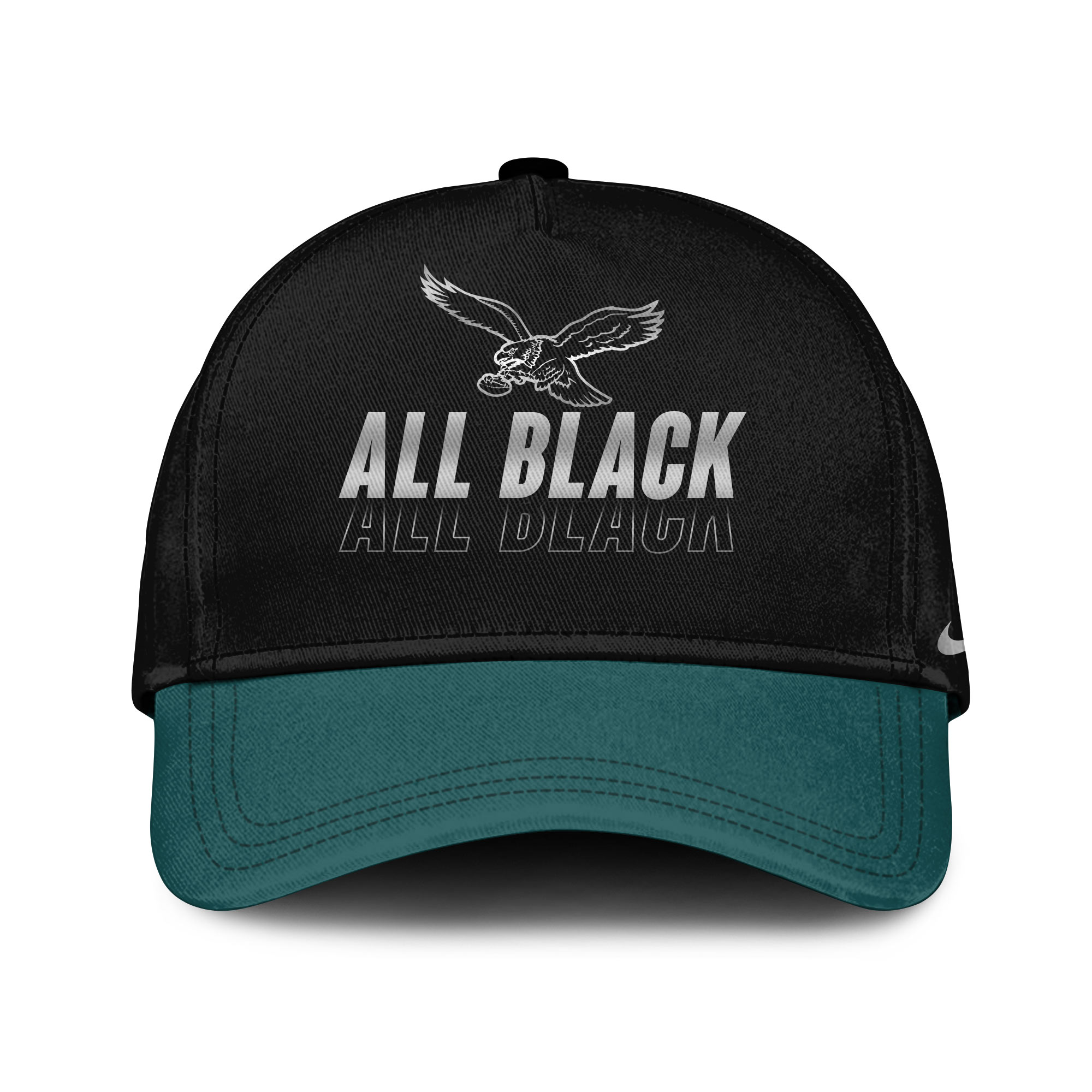 Philadelphia Eagles Carbon Black Fashion Game Zip Hoodie 2025