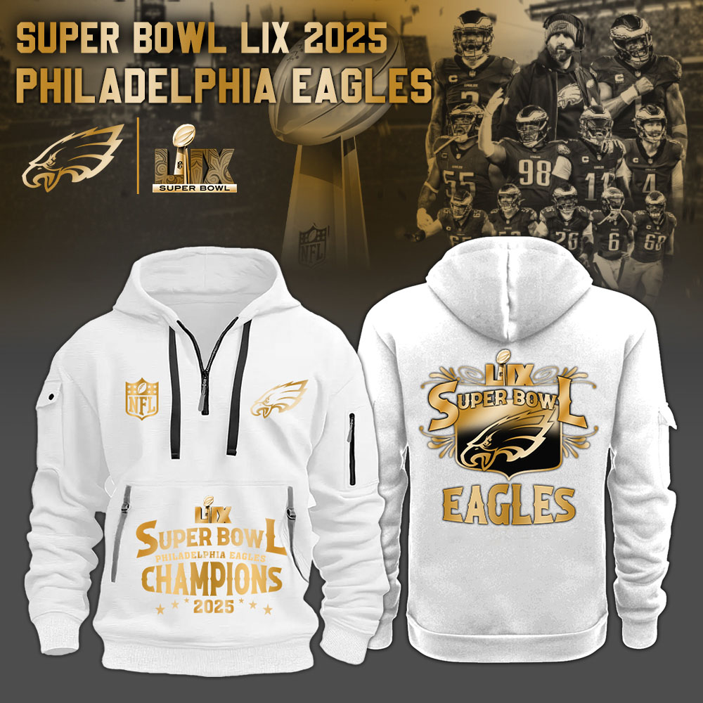 Philadelphia Eagles Champions Super Bowl 2025New Hoodie s