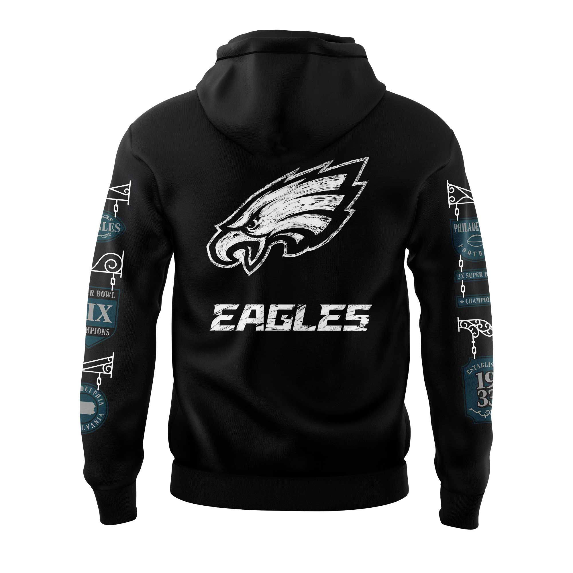 Philadelphia Eagles CHAMPIONS SUPER BOWL LIX Hoodie