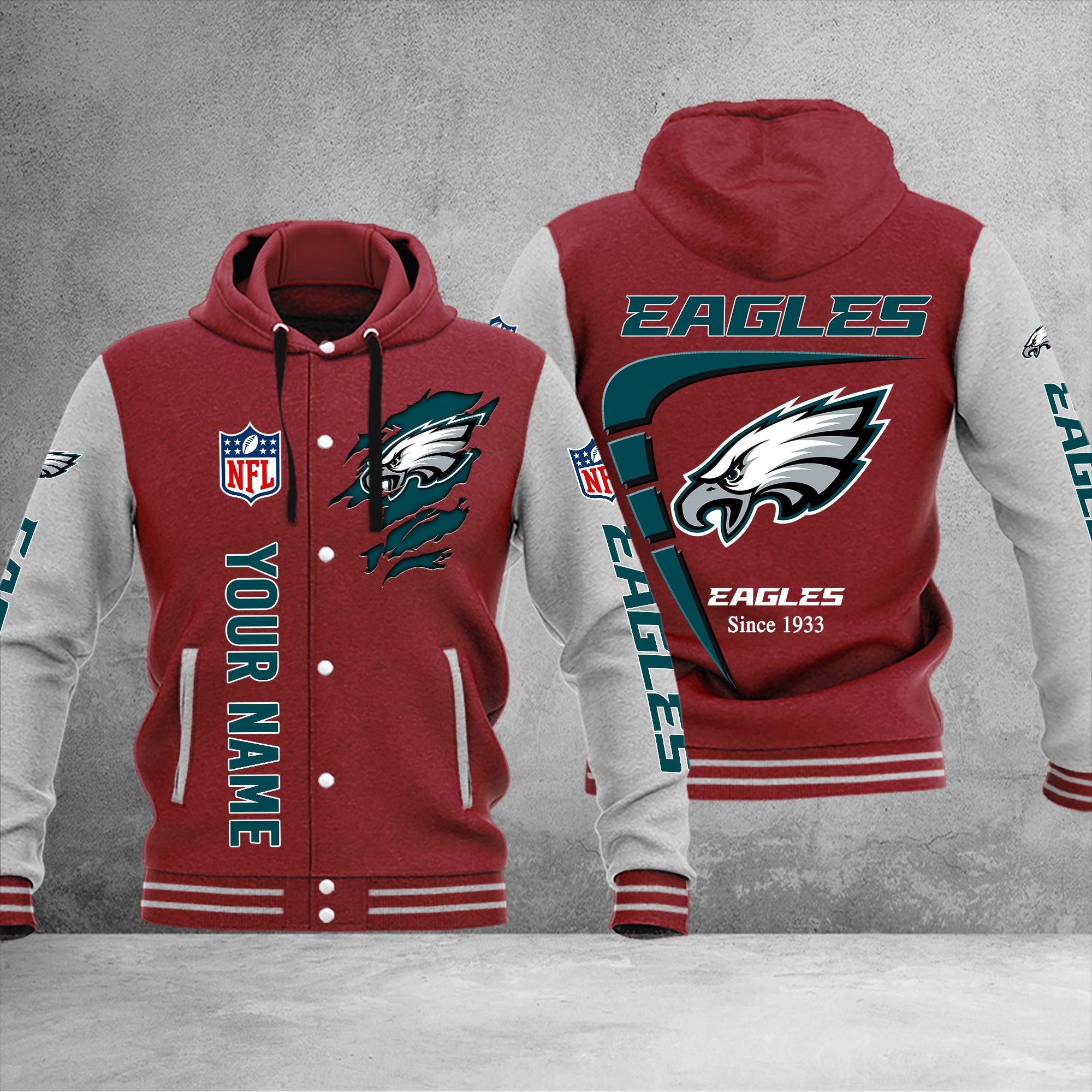 Philadelphia Eagles DMHJ0453 Full Color