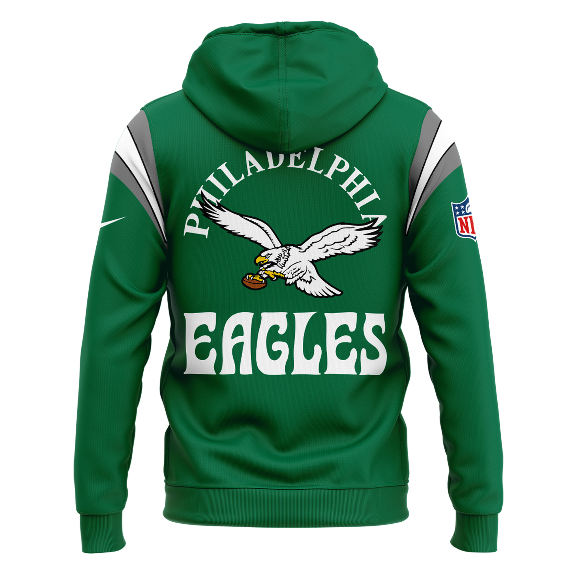 Philadelphia Eagles Kelly Green Hoodie 2024