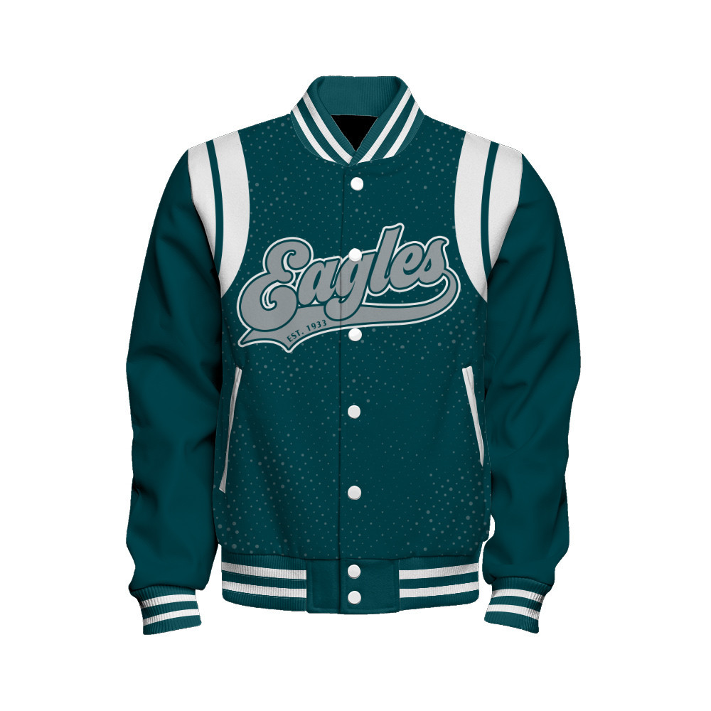 Philadelphia Eagles National Football League Make Your Mark Unisex Varsity Jacket