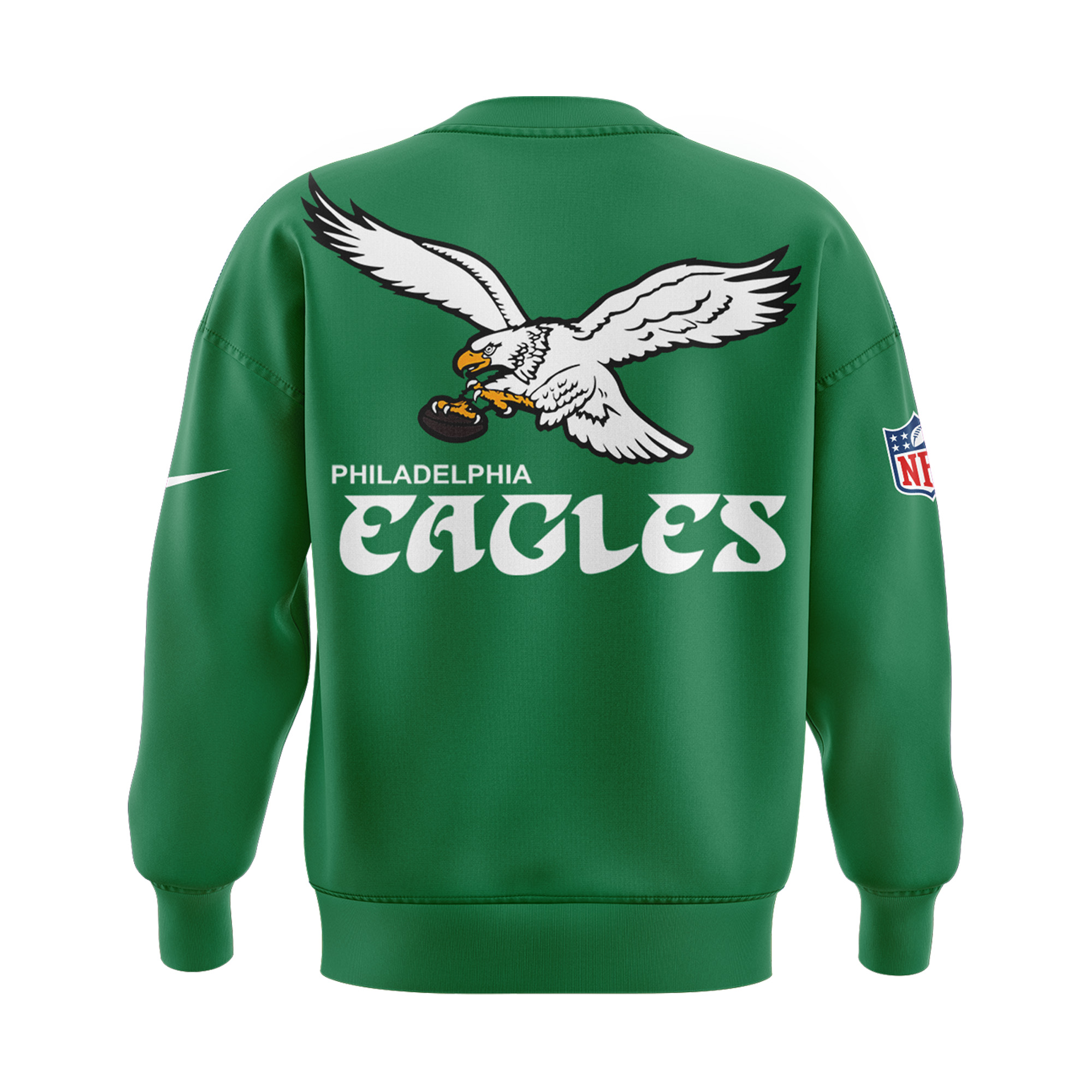 Philadelphia Eagles NFC EAST CHAMPIONS Kelly Green Sweatershirt 2024
