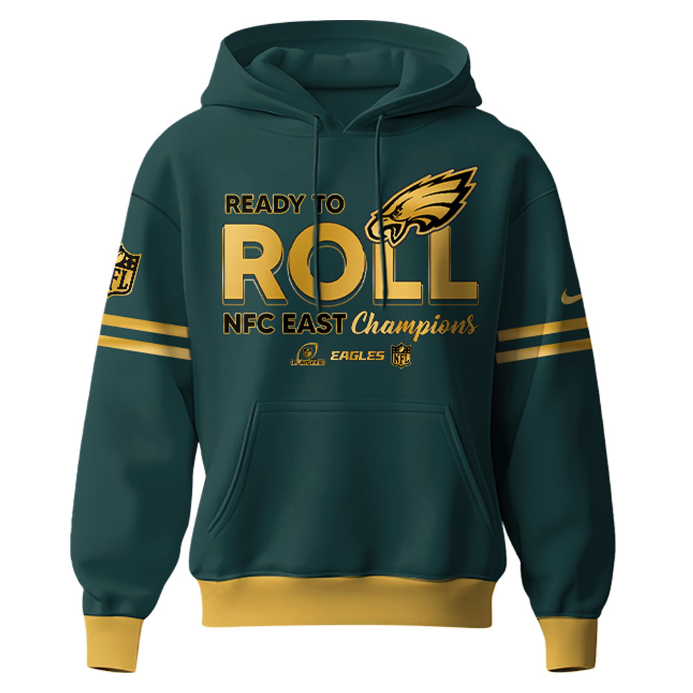 Philadelphia Eagles NFC East Division Champions Hoodie 2025 v2