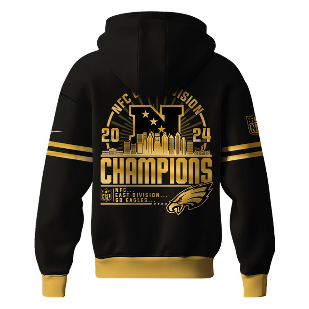 Philadelphia Eagles NFC EAST DIVISION CHAMPIONS Hoodie King