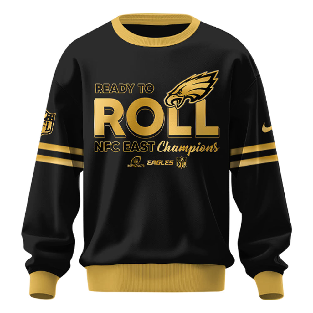 Philadelphia Eagles NFC East Division Champions Sweatshirt 2025