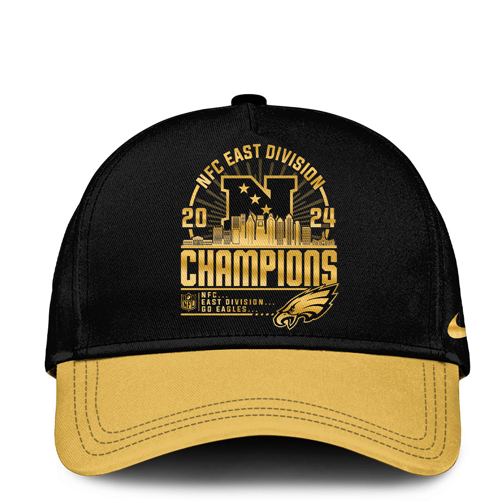 Philadelphia Eagles NFC East Division Champions Tshirt 2025