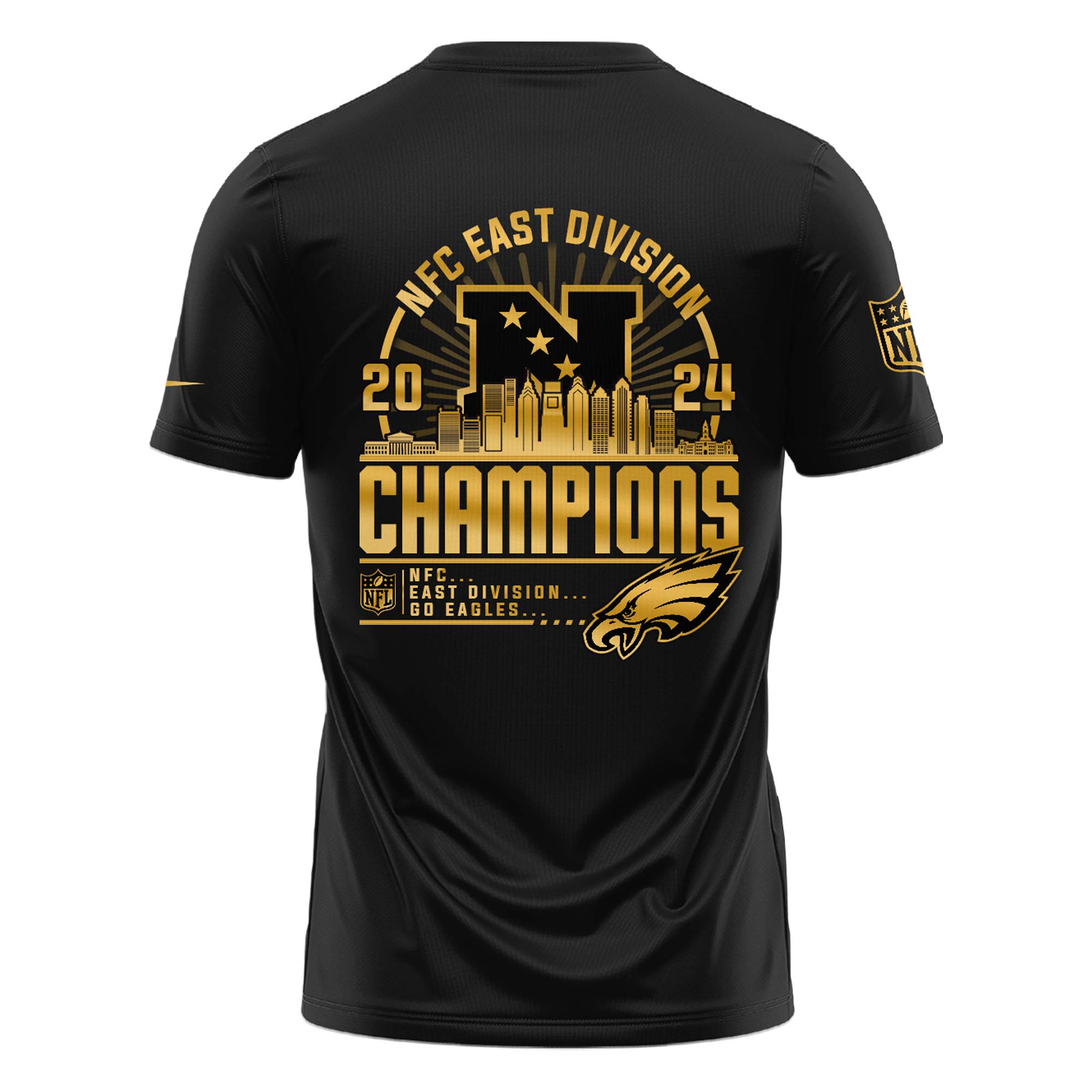 Philadelphia Eagles NFC East Division Champions Tshirt 2025