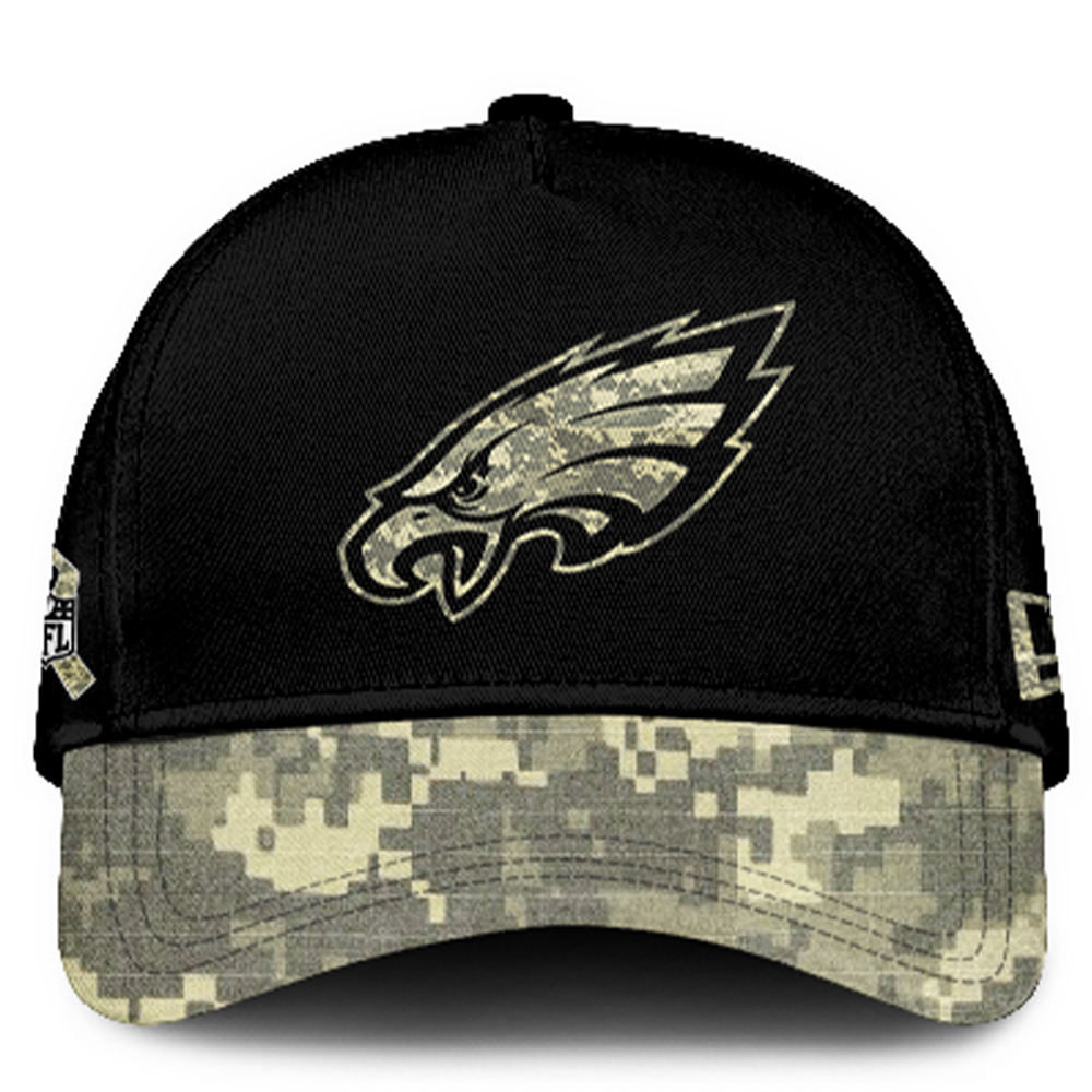 Philadelphia Eagles Salute to Service Club Camo Hoodie V2