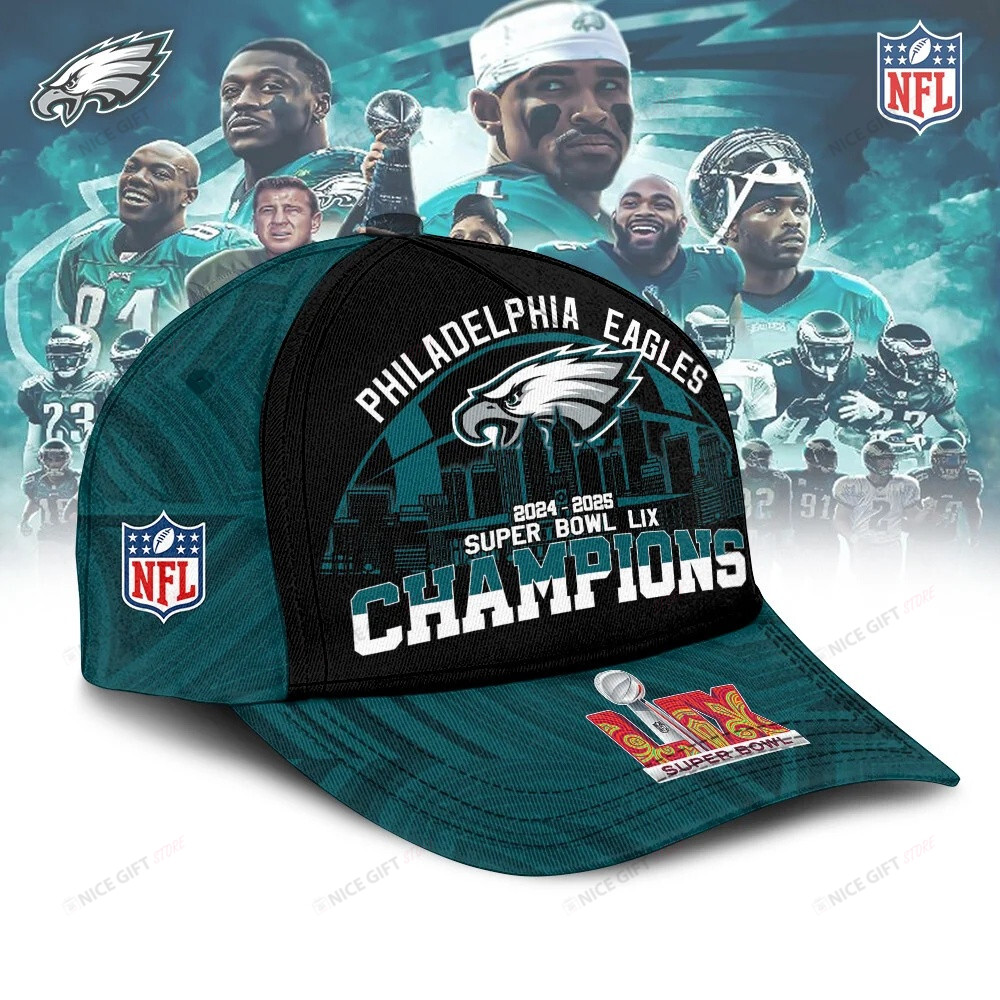 Philadelphia Eagles Super Bowl Champions Classic Cap 3DC-E1R3
