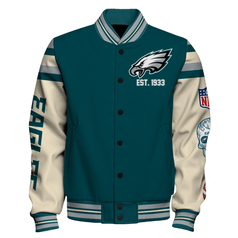 Philadelphia Eagles Super Bowl Champions The Nightmare Of Every Opponent Varsity Jacket