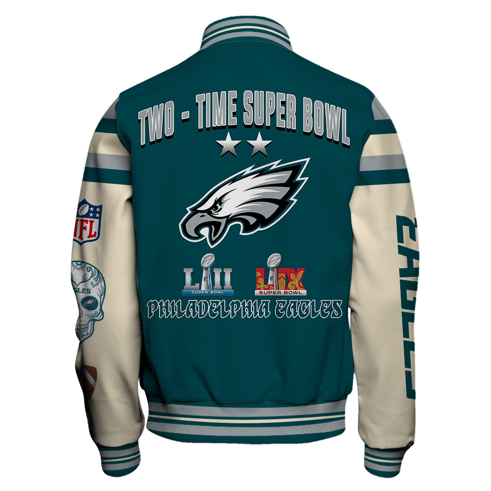 Philadelphia Eagles Super Bowl Champions The Nightmare Of Every Opponent Varsity Jacket