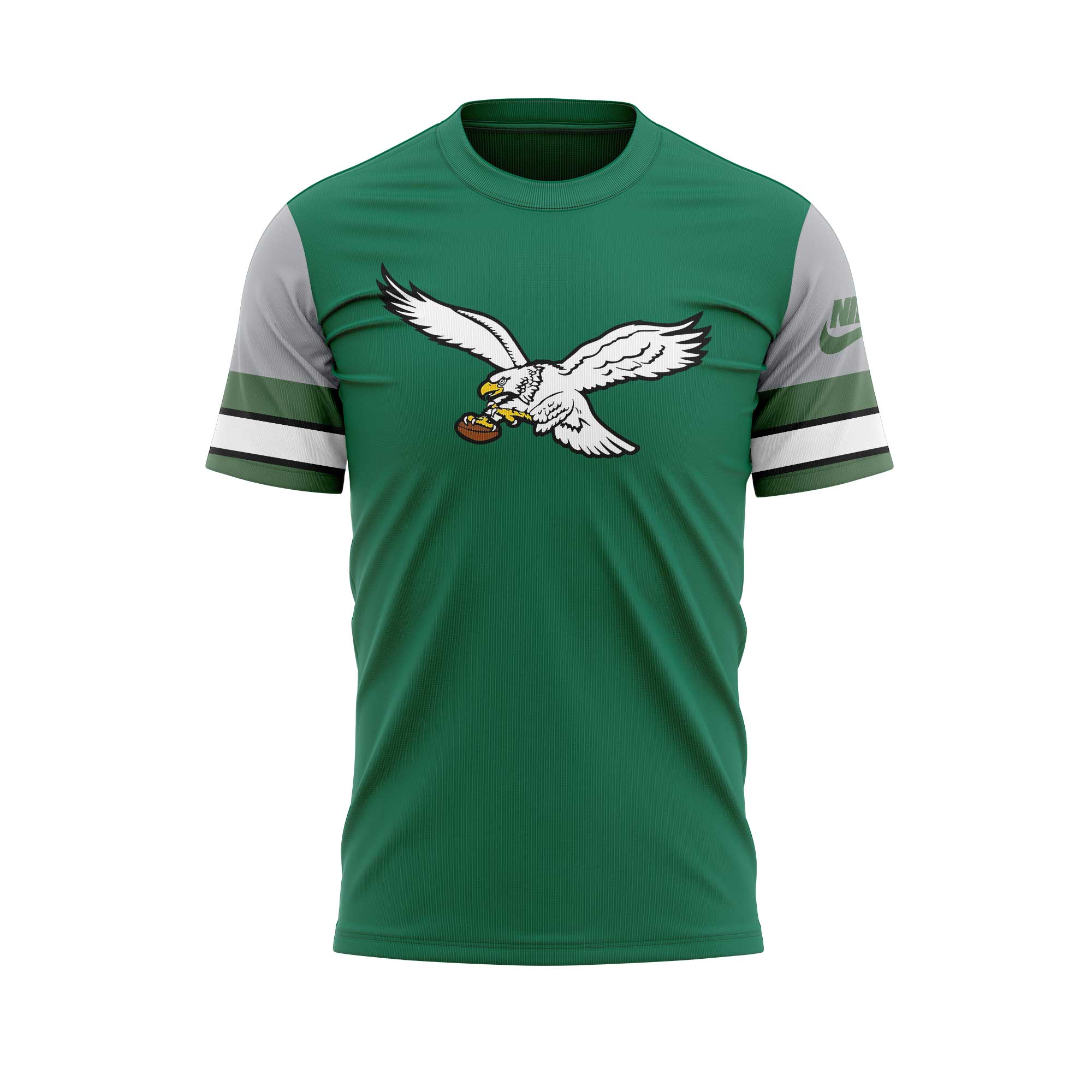 Philadelphia Eagles Super Bowl LIX Champions Club Green T-shirt