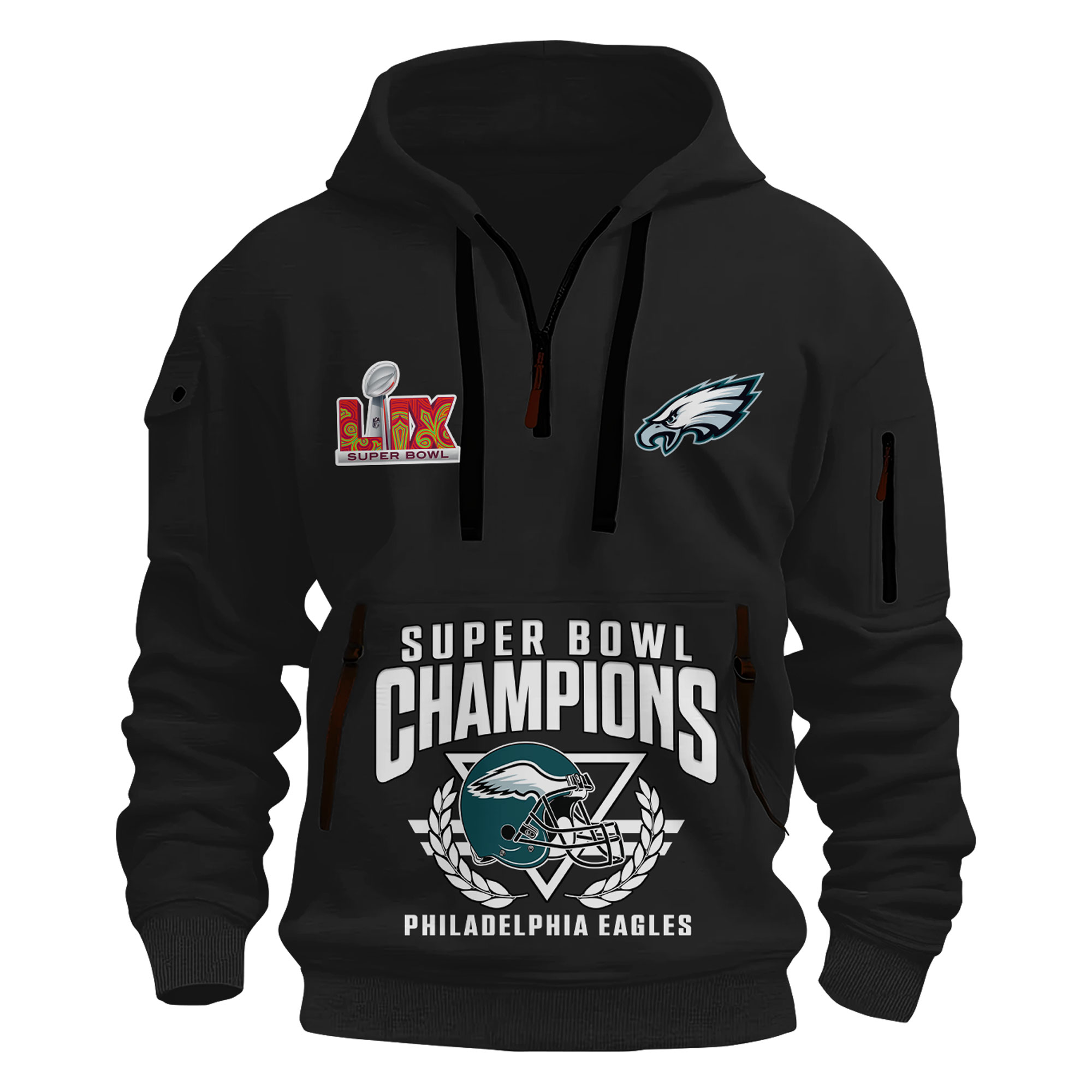 Philadelphia Eagles Super Bowl LIX Champions New Hoodie