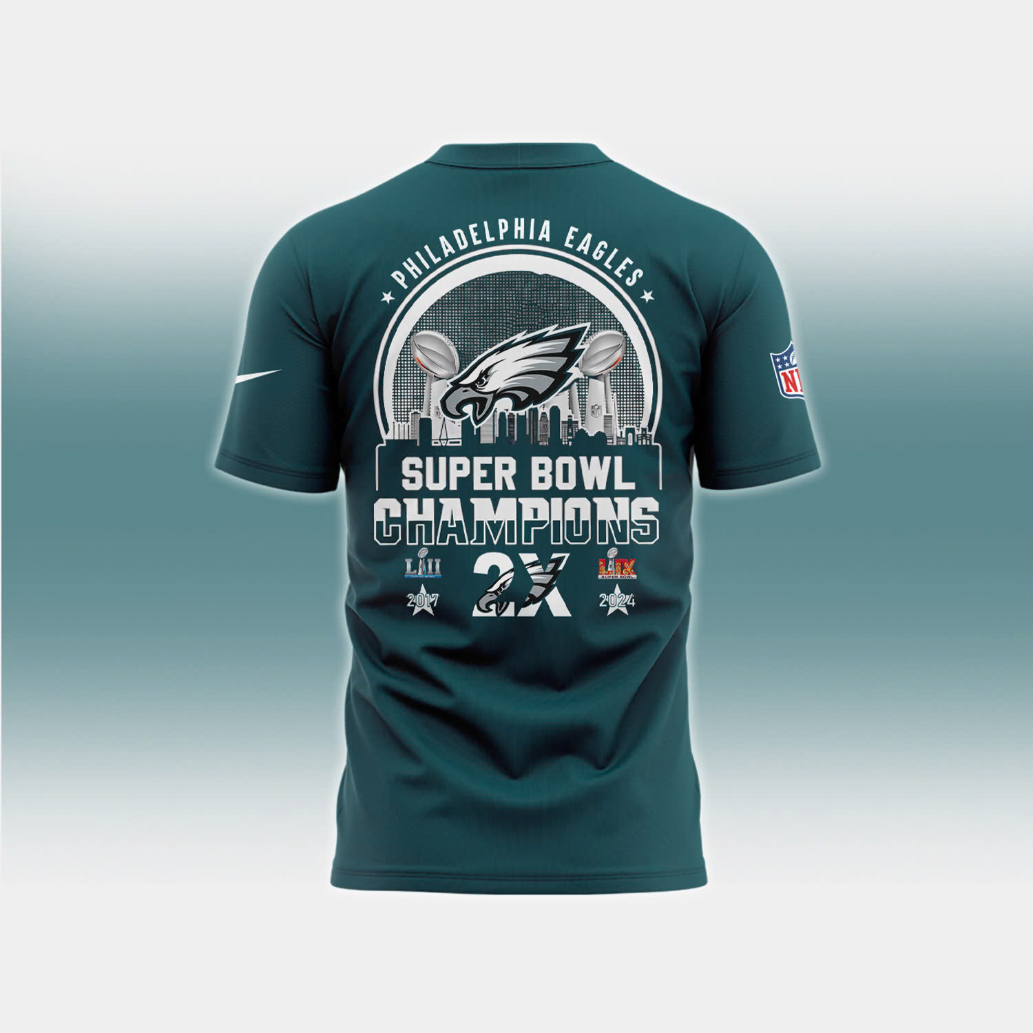 Philadelphia Eagles Super Bowl LIX Champions TShirt