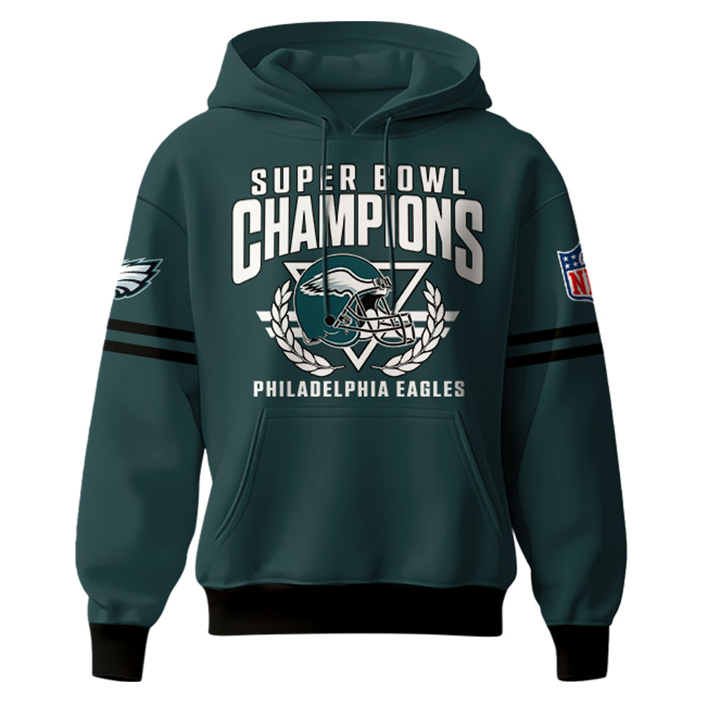 Philadelphia Eagles Super Bowl LIX Champions Unisex Hoodie