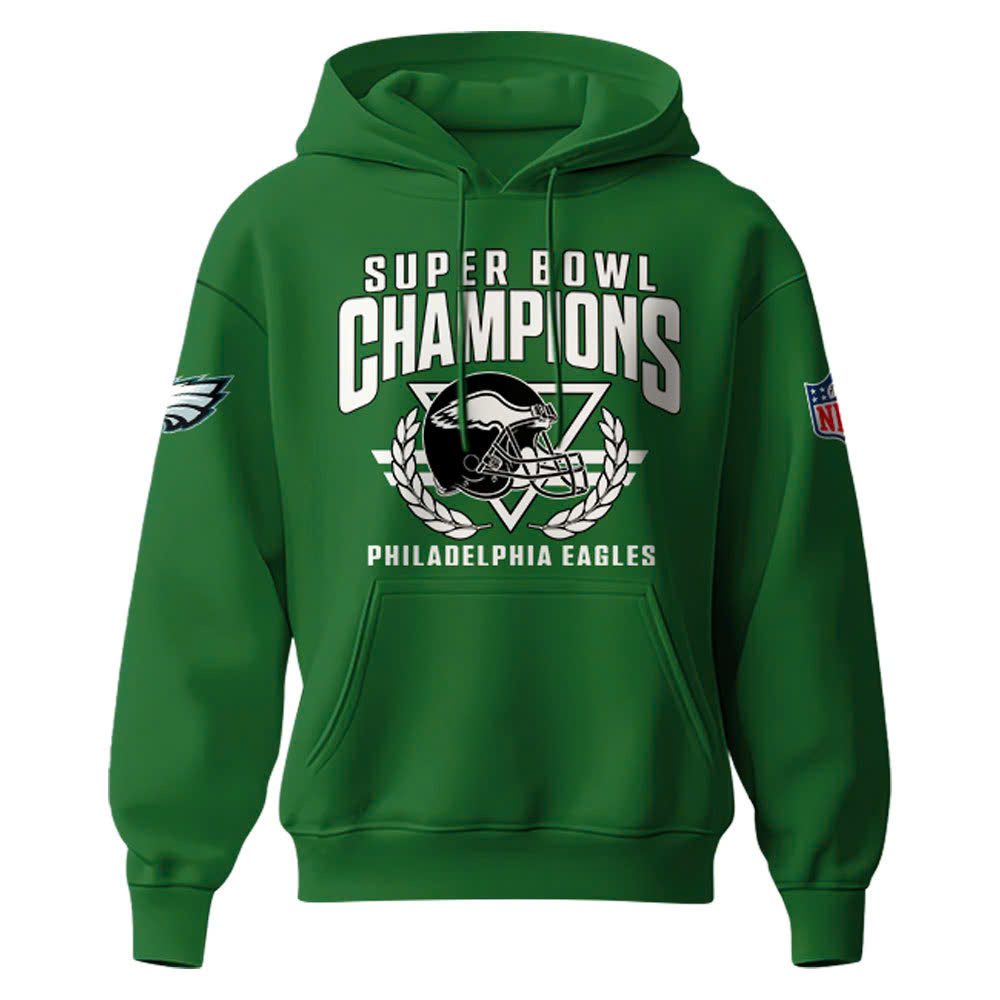 Philadelphia Eagles Super Bowl LIX Champions Unisex Hoodie V10