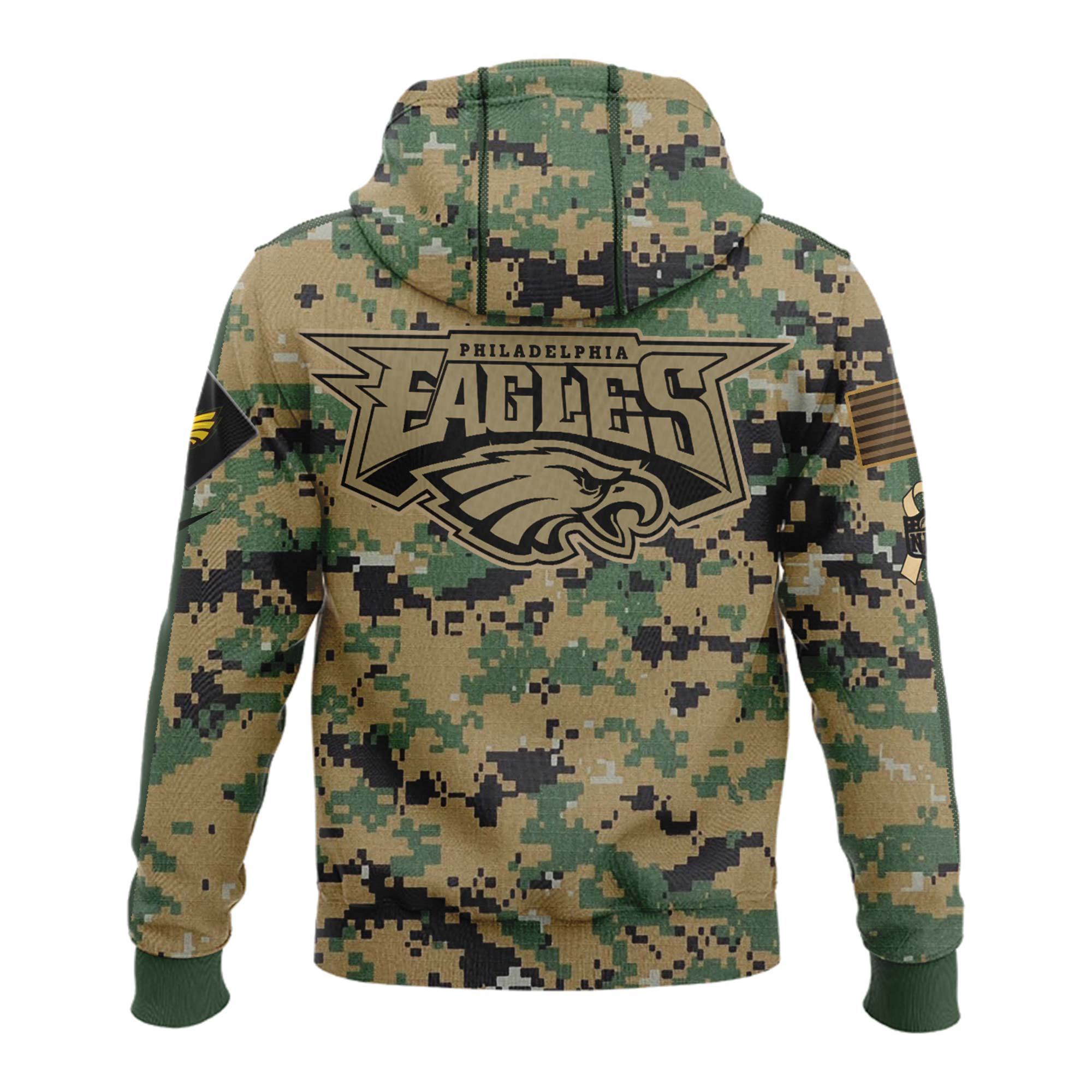 Philadelphia Eagles Veterans Hoodie 01