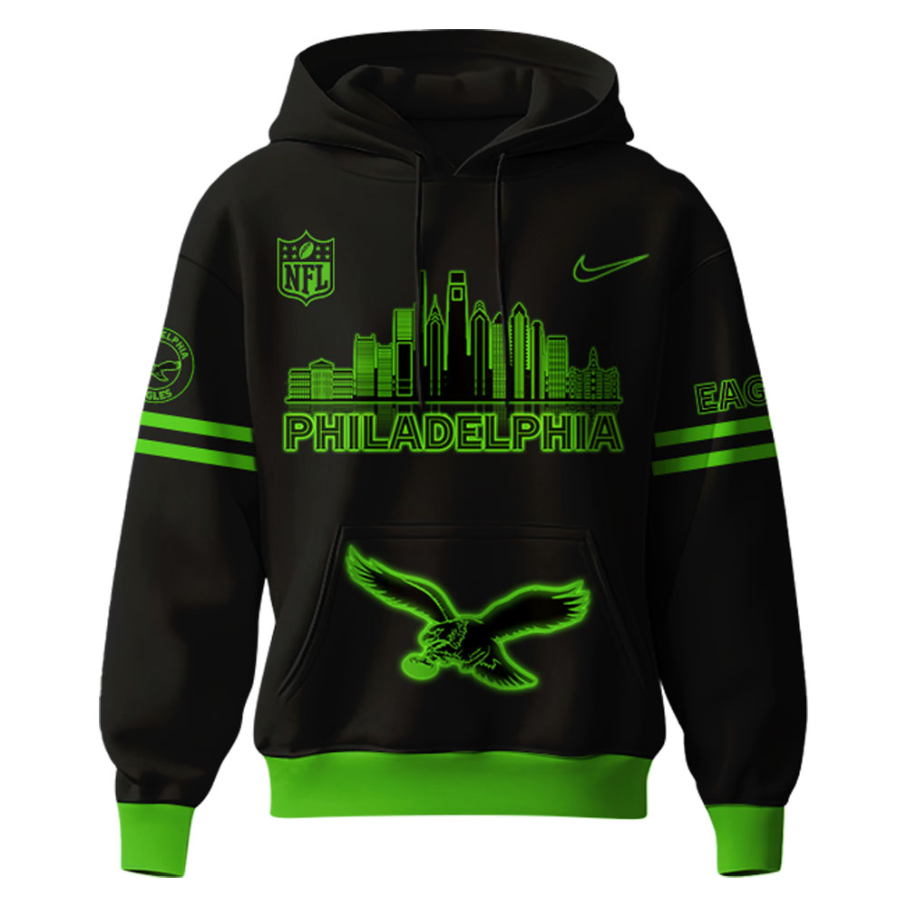 Philadelphia Eagles x Kelly Green Hoodie 2025