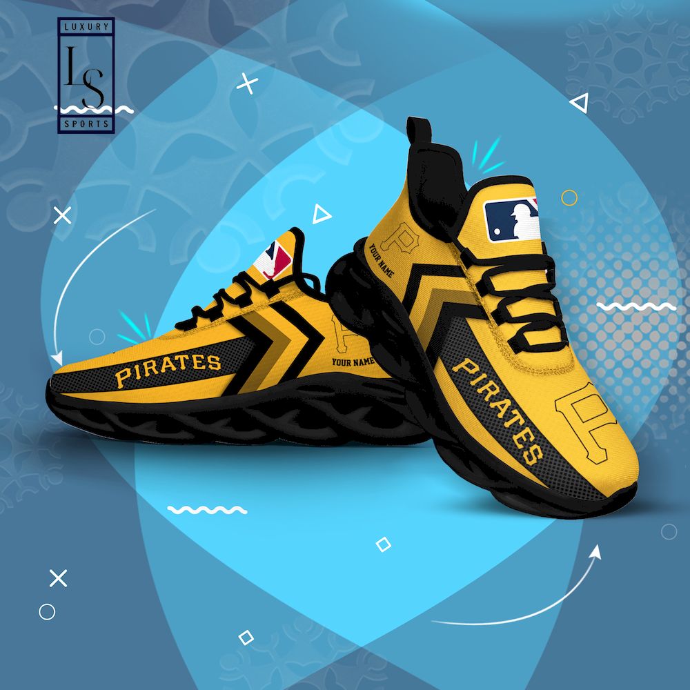 Pittsburgh Pirates Personalized Max Soul Shoes