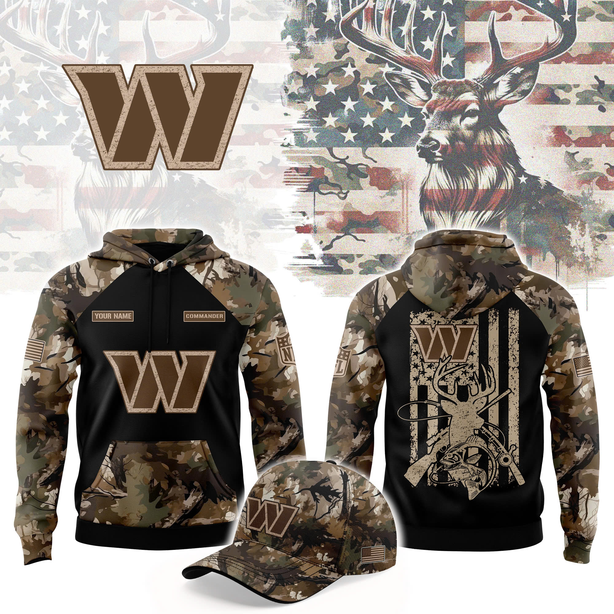 Pittsburgh Steelers Hunting Club Fleece Edition Hoodie