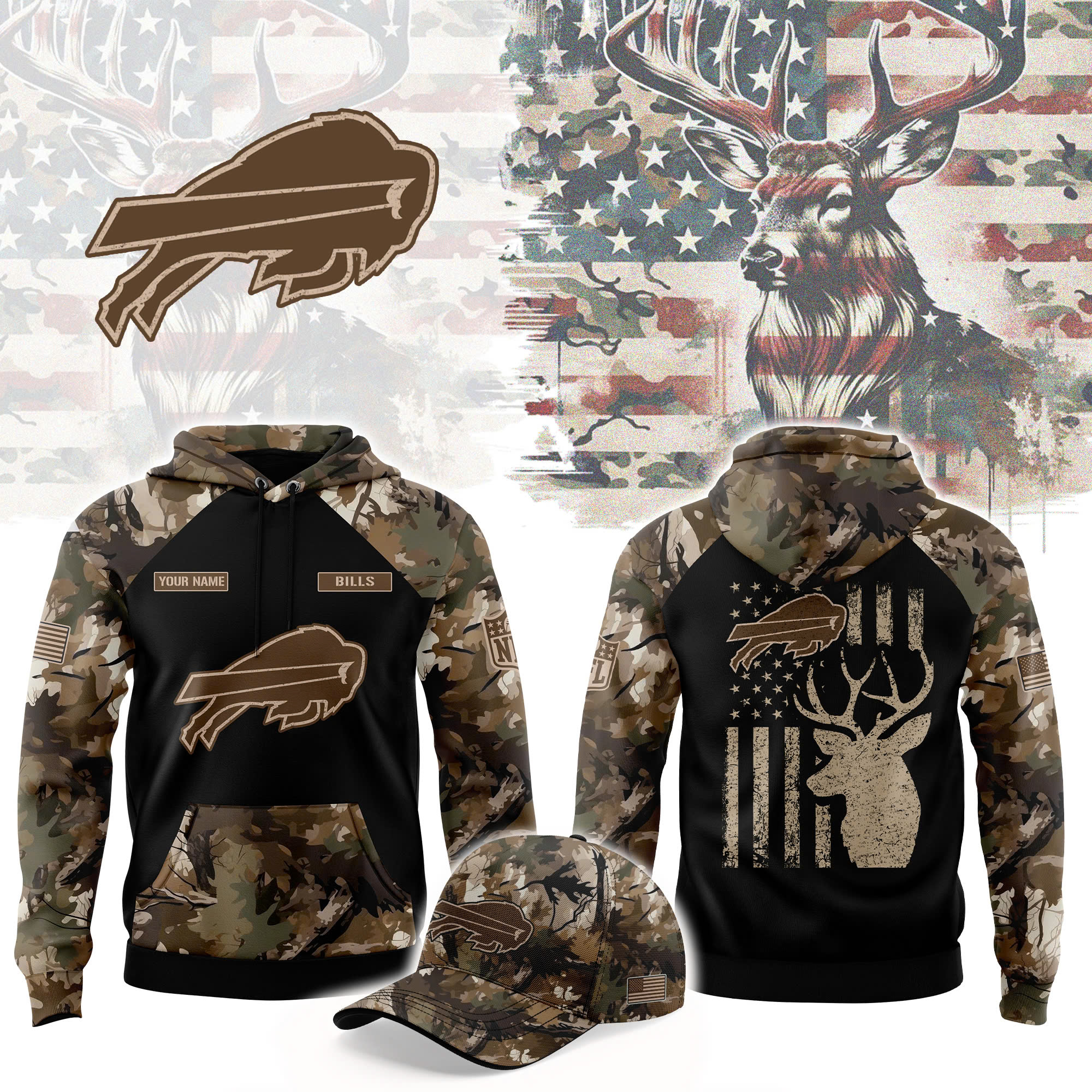 Pittsburgh Steelers Hunting Club Fleece Edition Hoodie