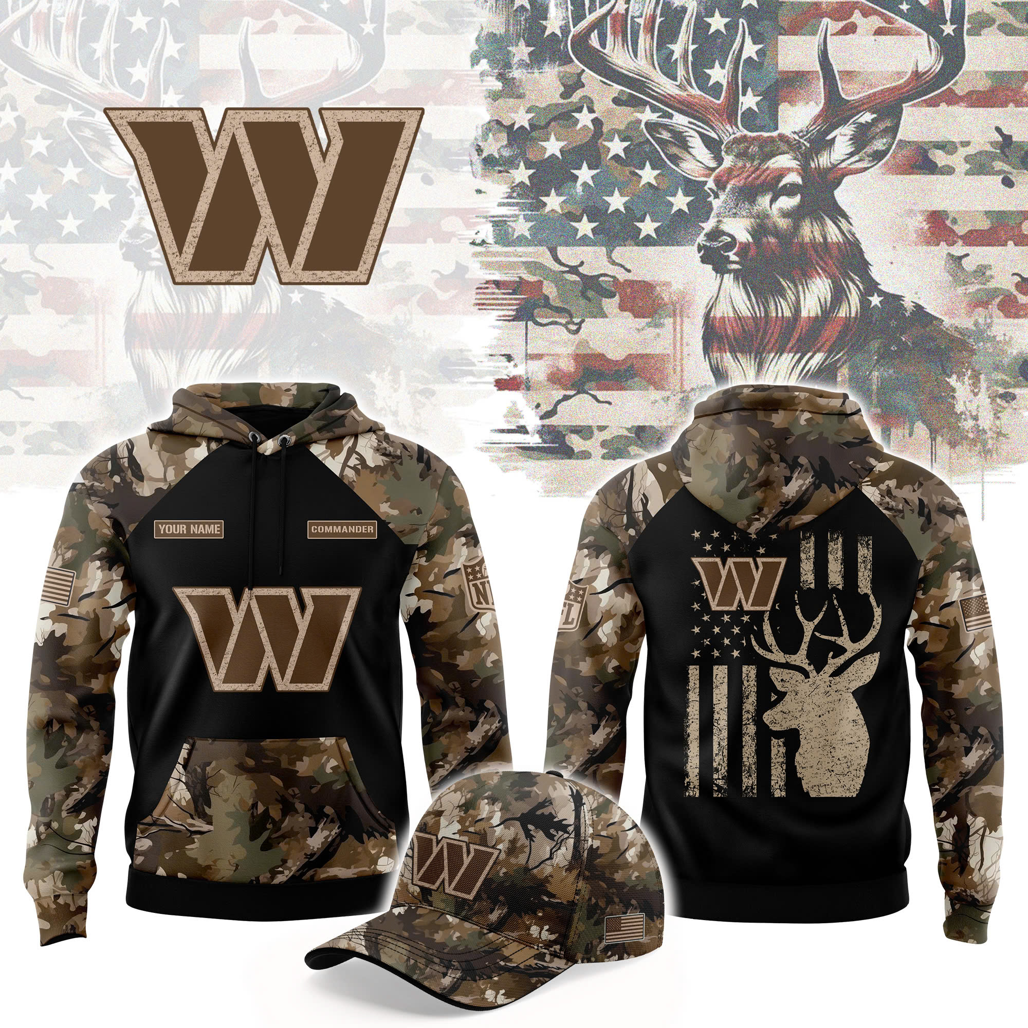 Pittsburgh Steelers Hunting Club Fleece Edition Hoodie