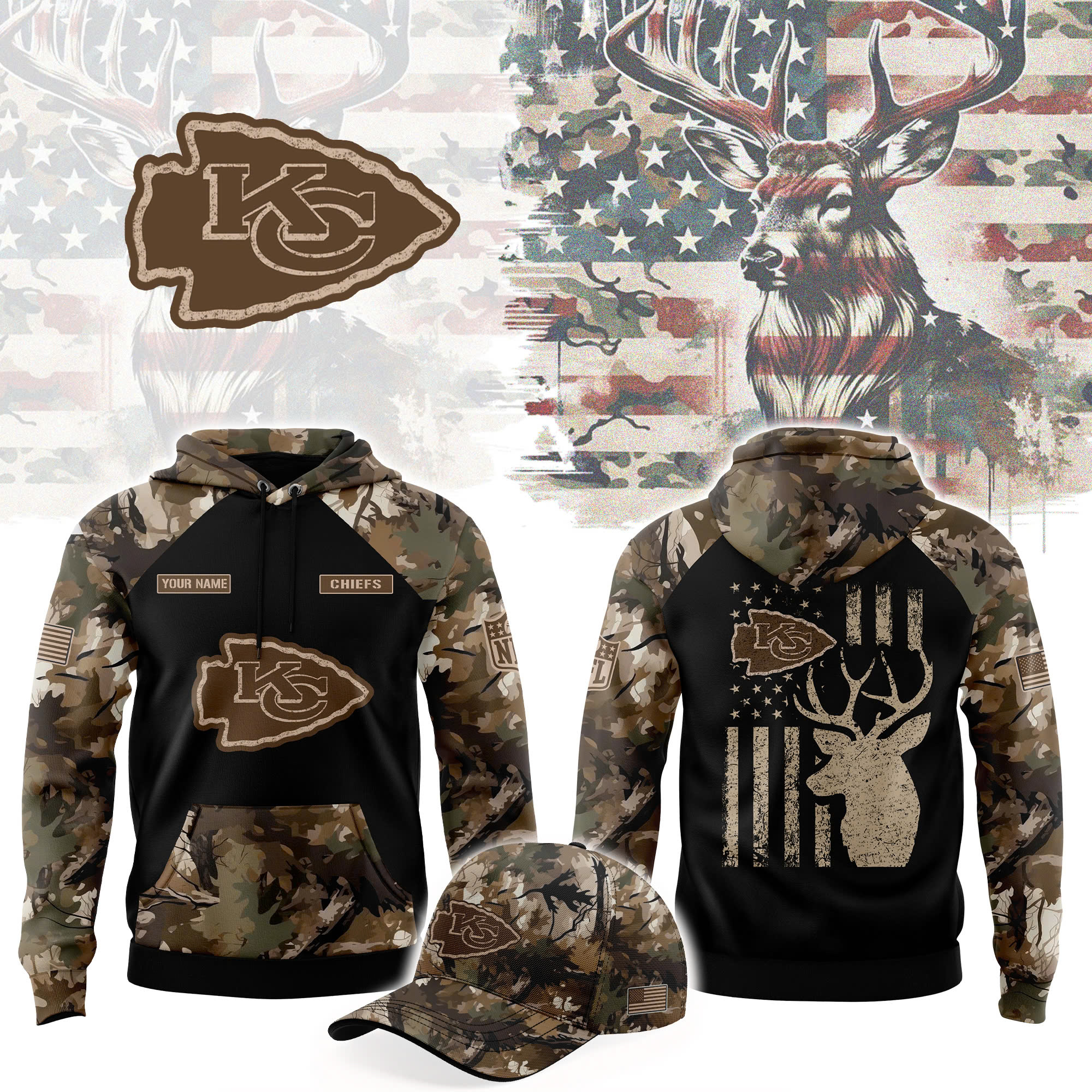 Pittsburgh Steelers Hunting Club Fleece Edition Hoodie