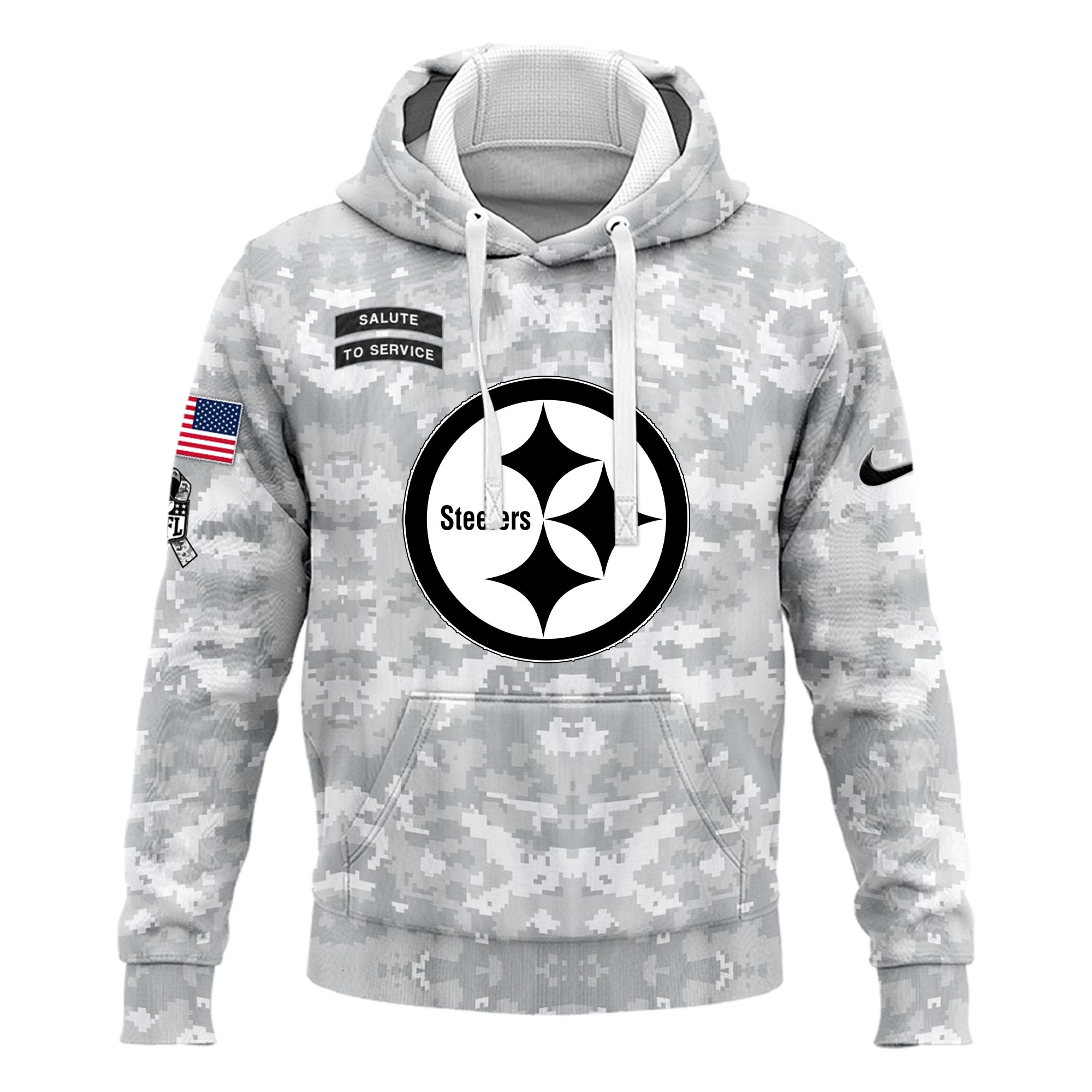 Pittsburgh Steelers Salute to Service Hoodie