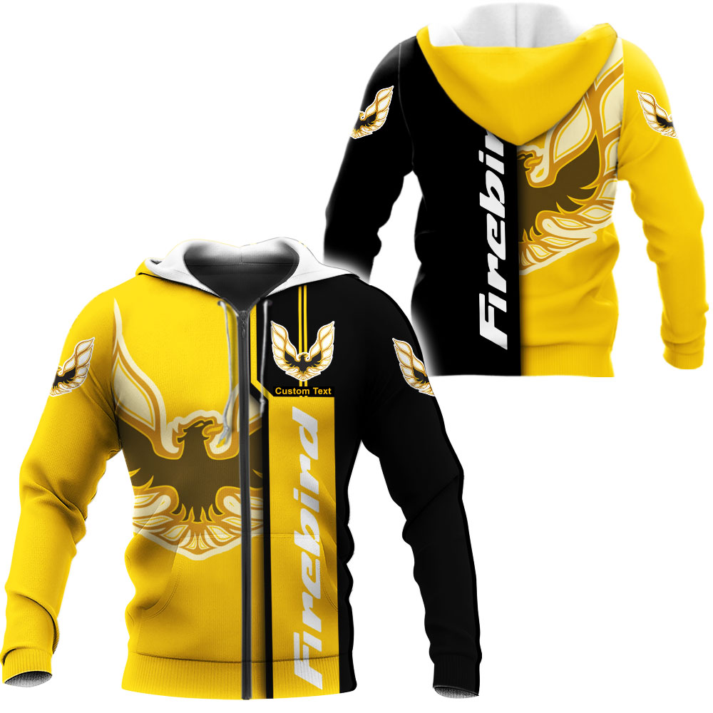Pontiac Firebird 3D Apparel Zip Hoodie,Pant,Polo, Button Hawaii Shirt Personalized