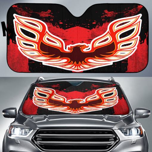 Pontiac Firebird Windshield Sun Shade Red