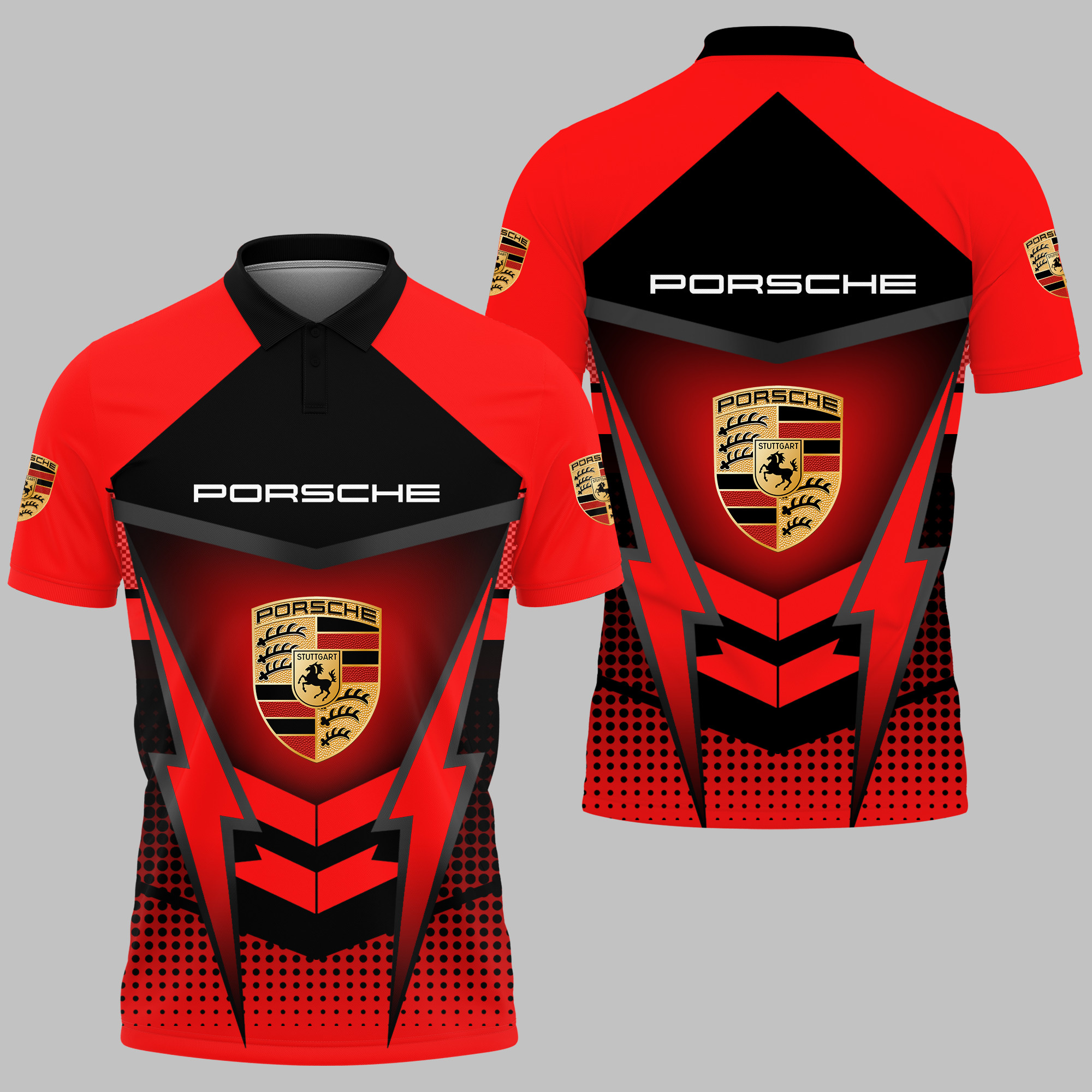 PORSCHE Polo Shirt Ver 8