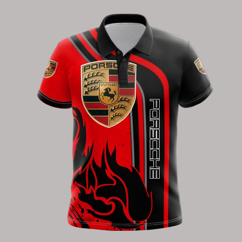 Porsche Printing T-Shirt, Polo, Hoodie, Zip, Bomber 9826