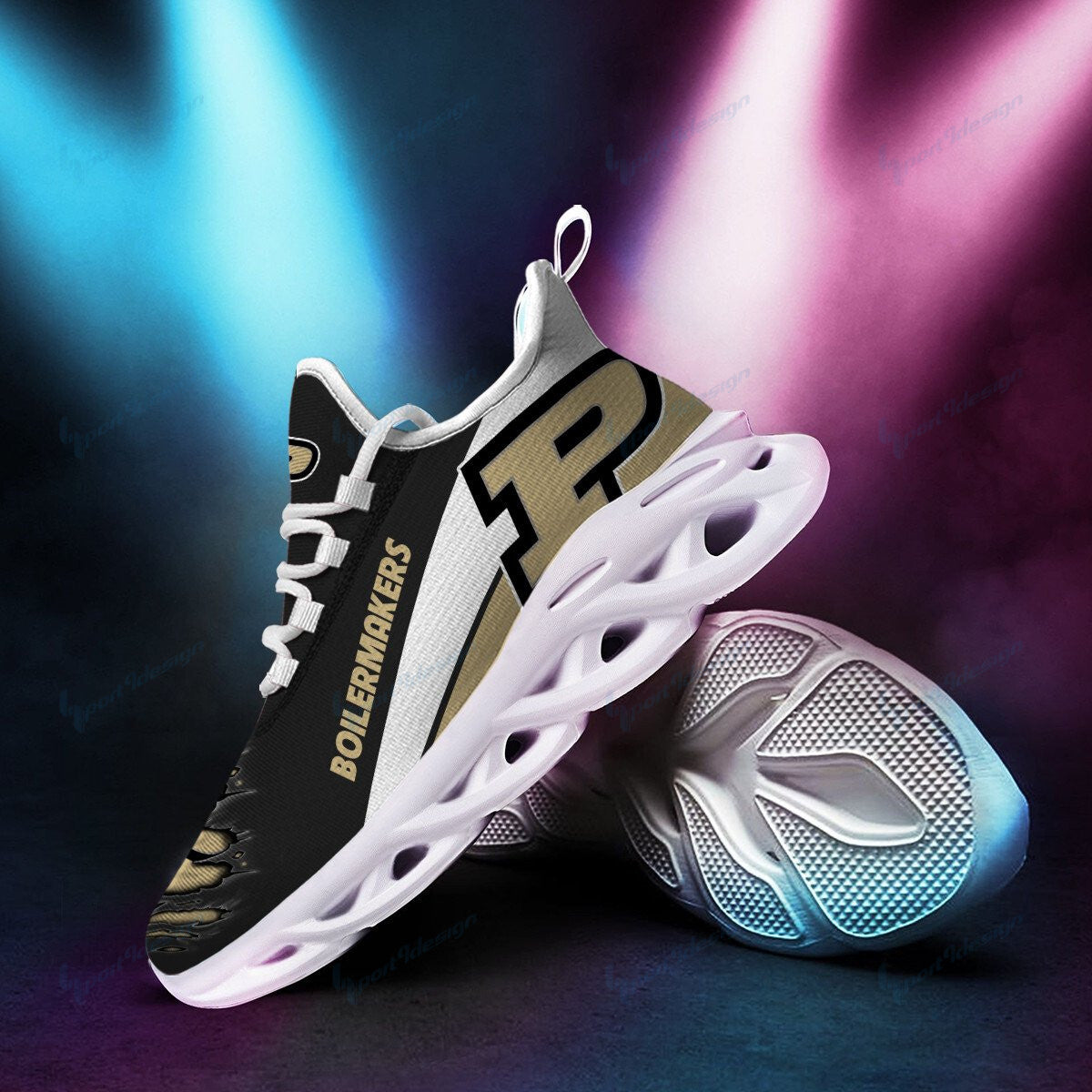 Purdue Boilermakers YZ Running Sneakers